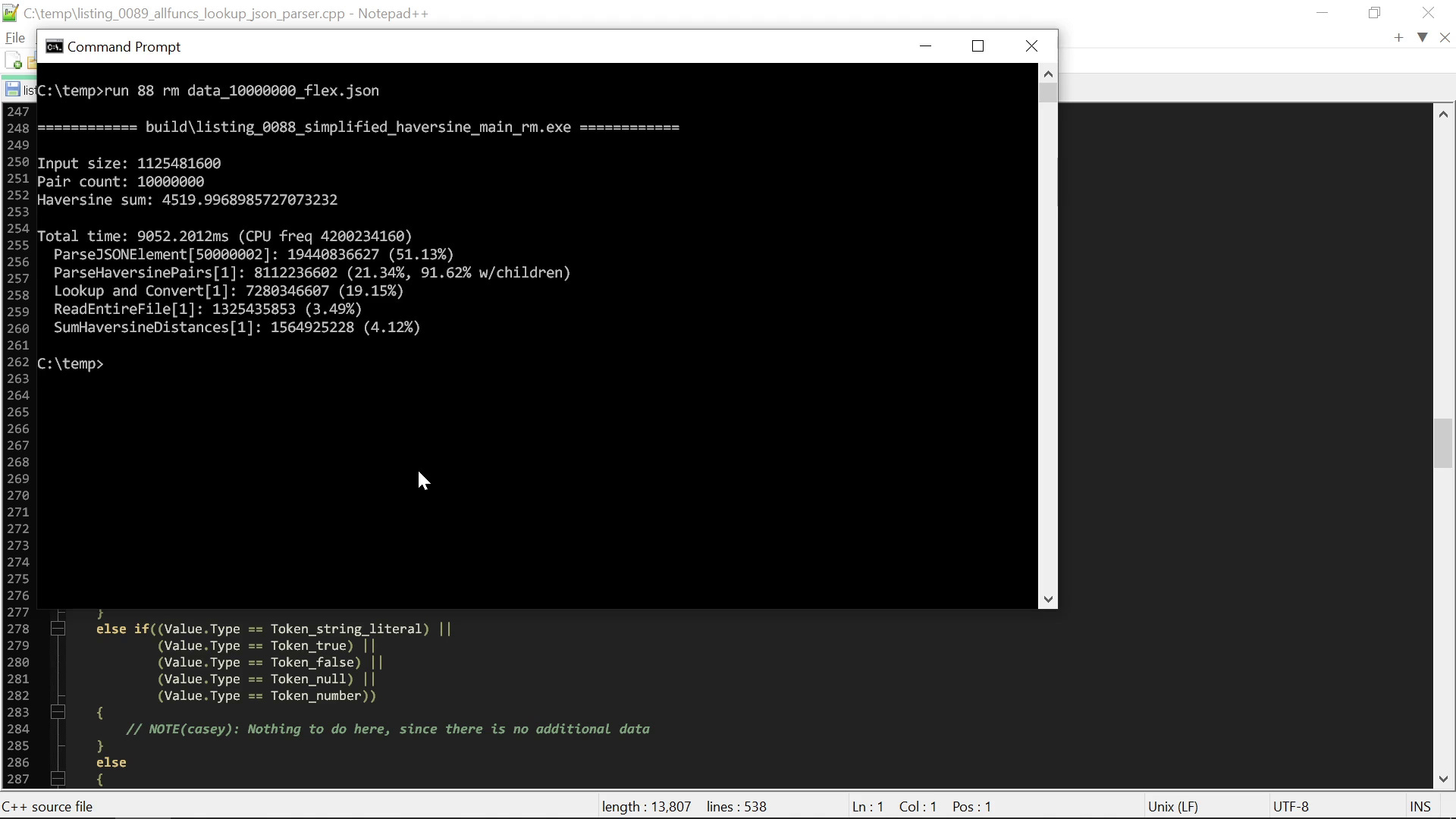 A First Look at Profiling Overhead Computer, Enhance!