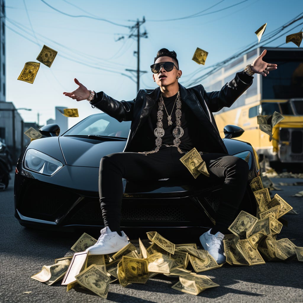 Rapper Buys 2 Lambos, Example Fiscal Prudence Listeners