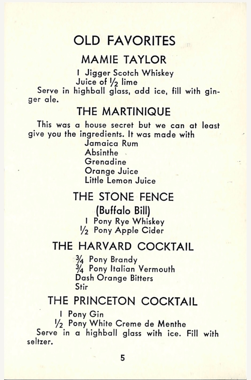 Recipe Martinique Cocktail The Mix with Robert Simonson