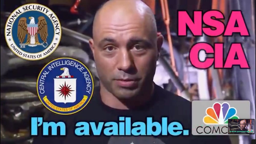 Joe Rogan • CIA Asset - by DYLAN ELEVEN • TRUTH11.COM