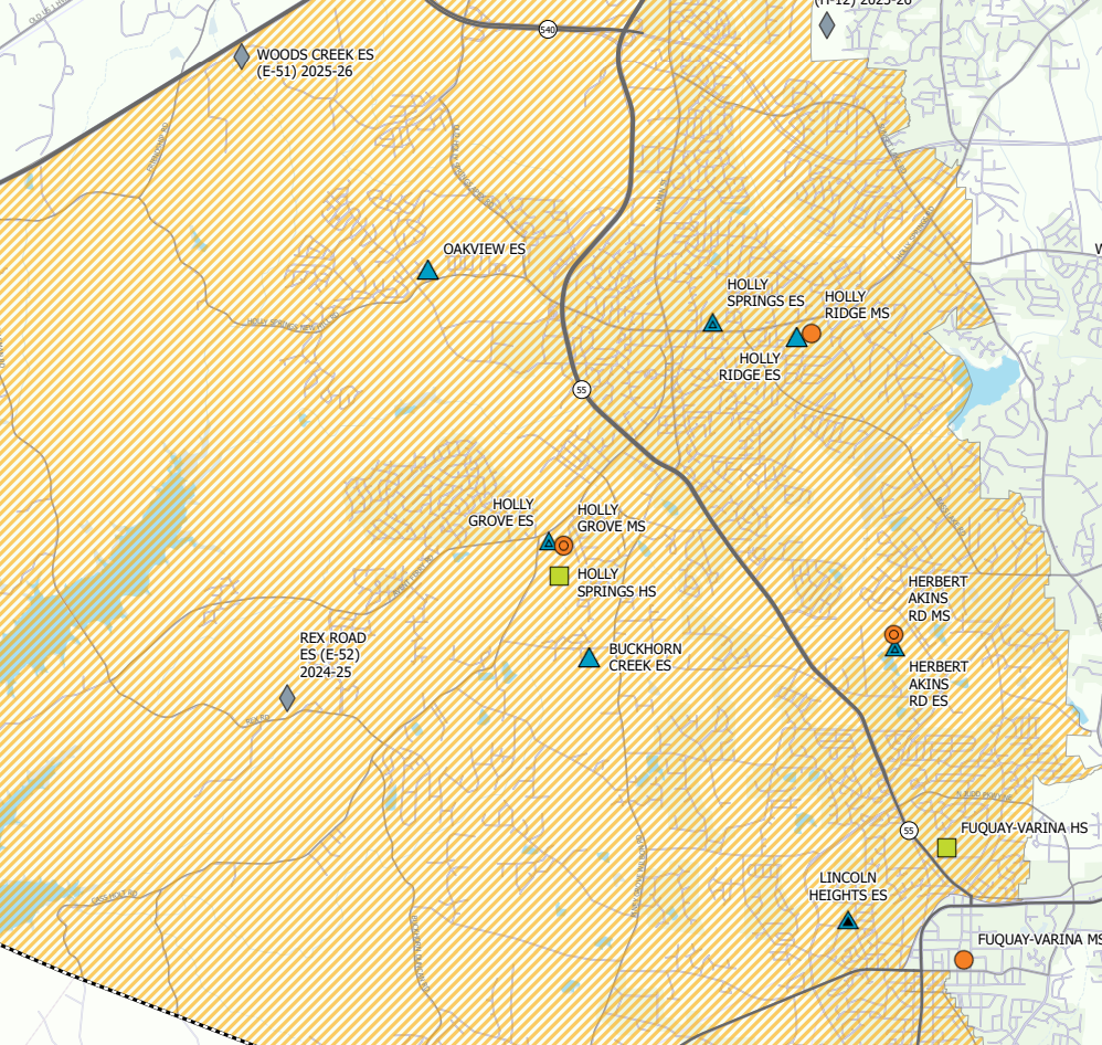 Rex Road Elementary by Kim Green Holly Springs Substack
