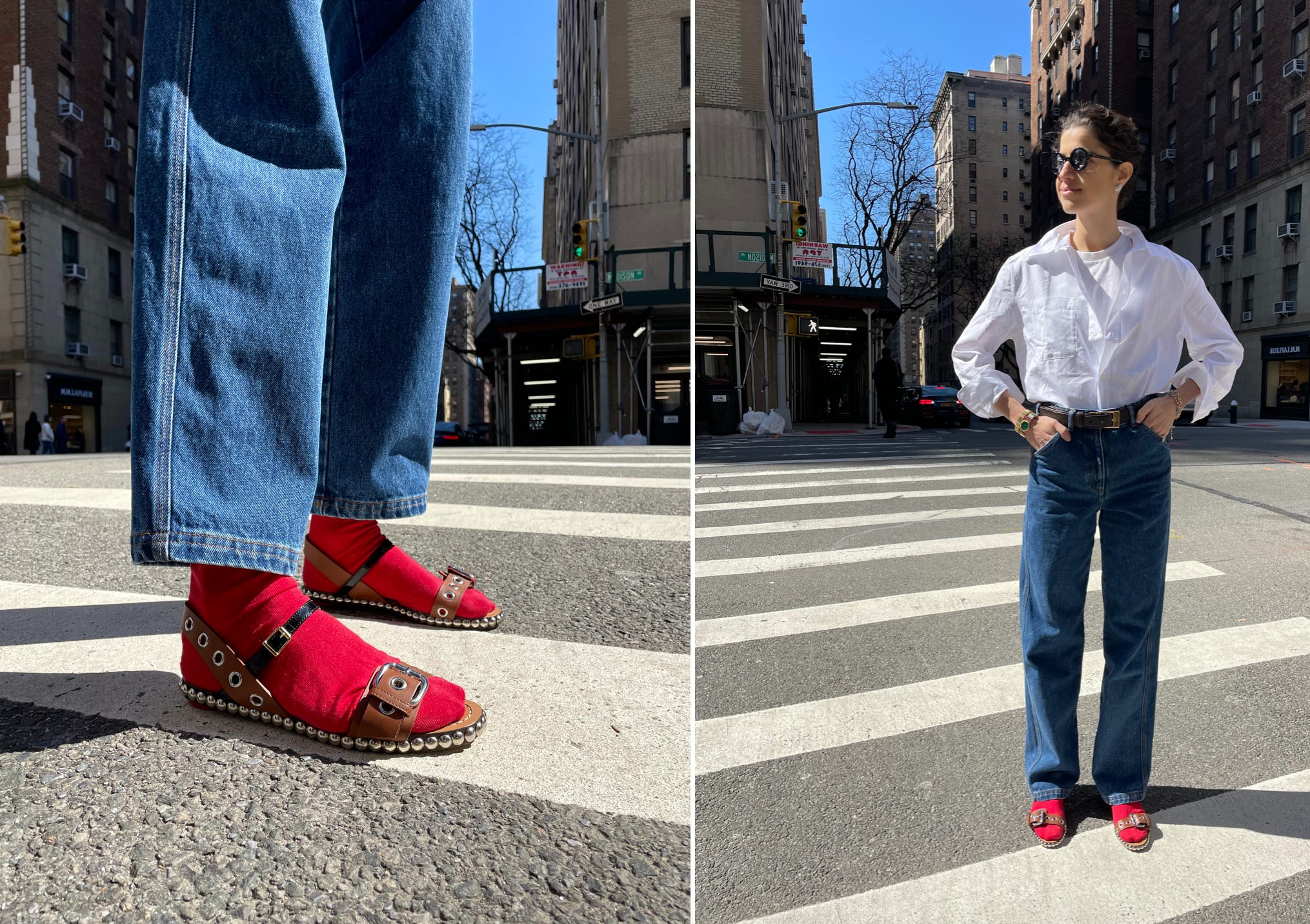 Sock and sandal season is right around the corner