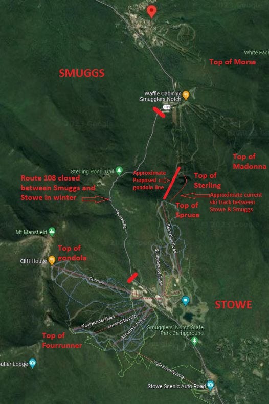 Smugglers Notch Plans Gondola Interconnect with Stowe No