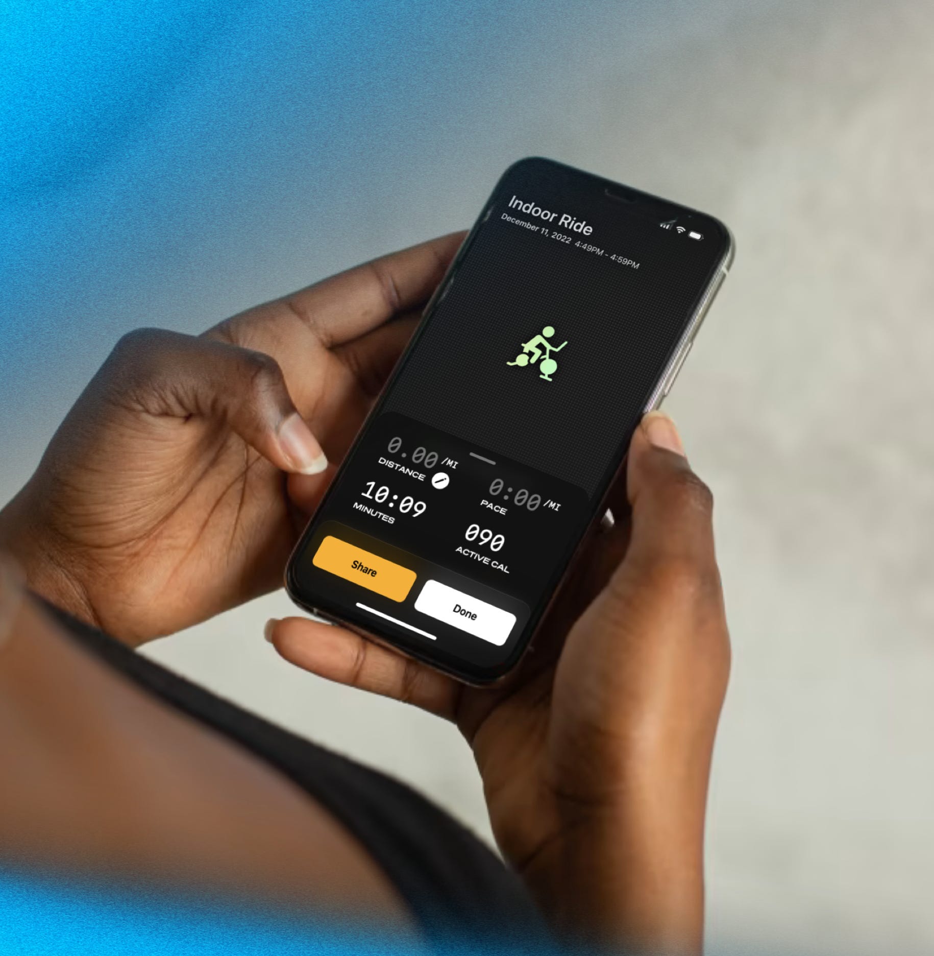 Apple watch indoor cycling distance shop