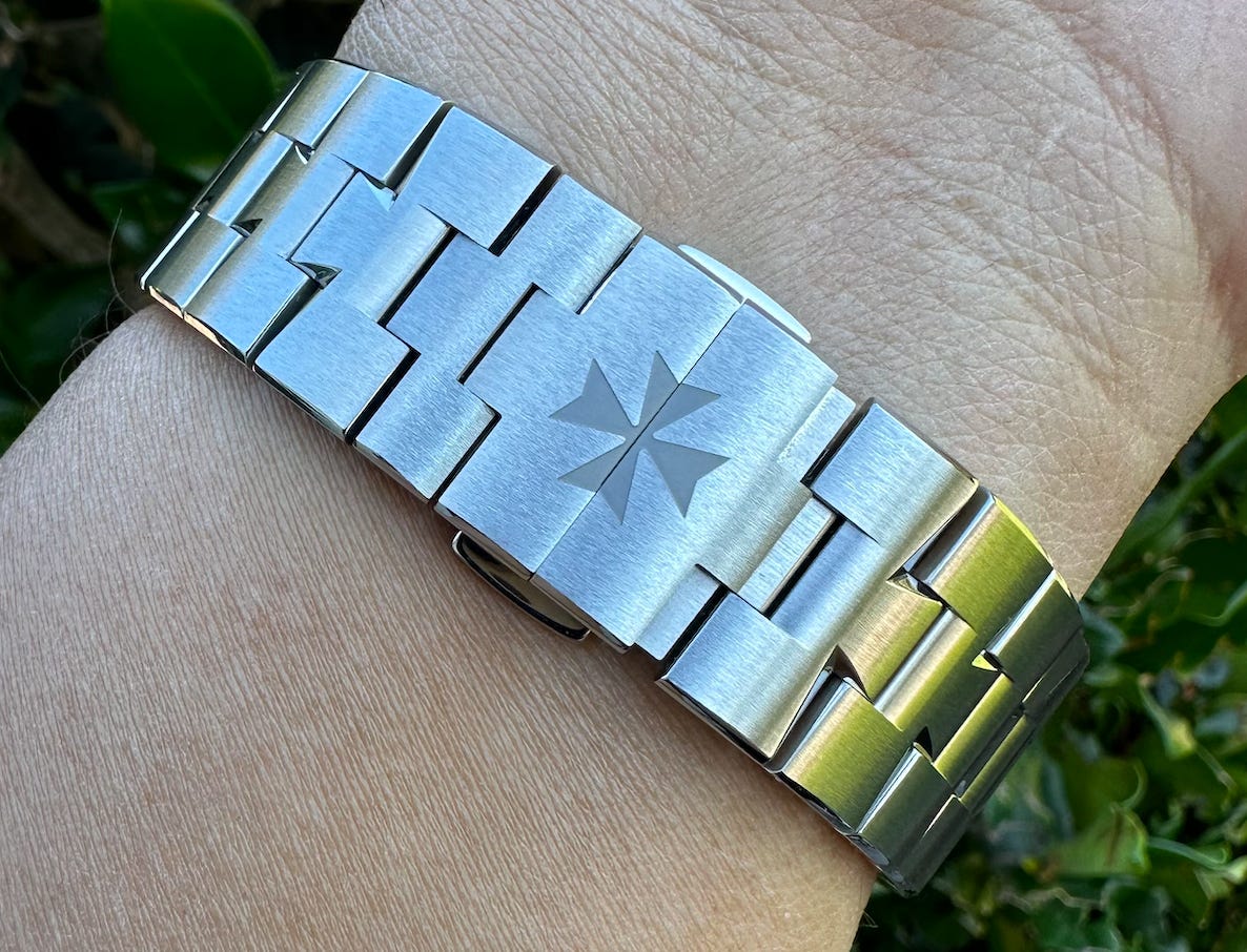 Vacheron constantin overseas sale bracelet