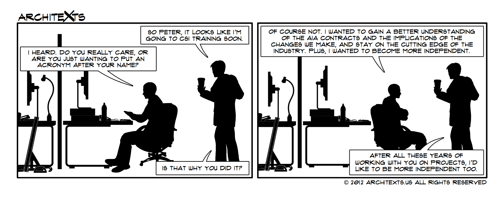 CSI Benefits - by Modulor Man - Architexts Archive Project