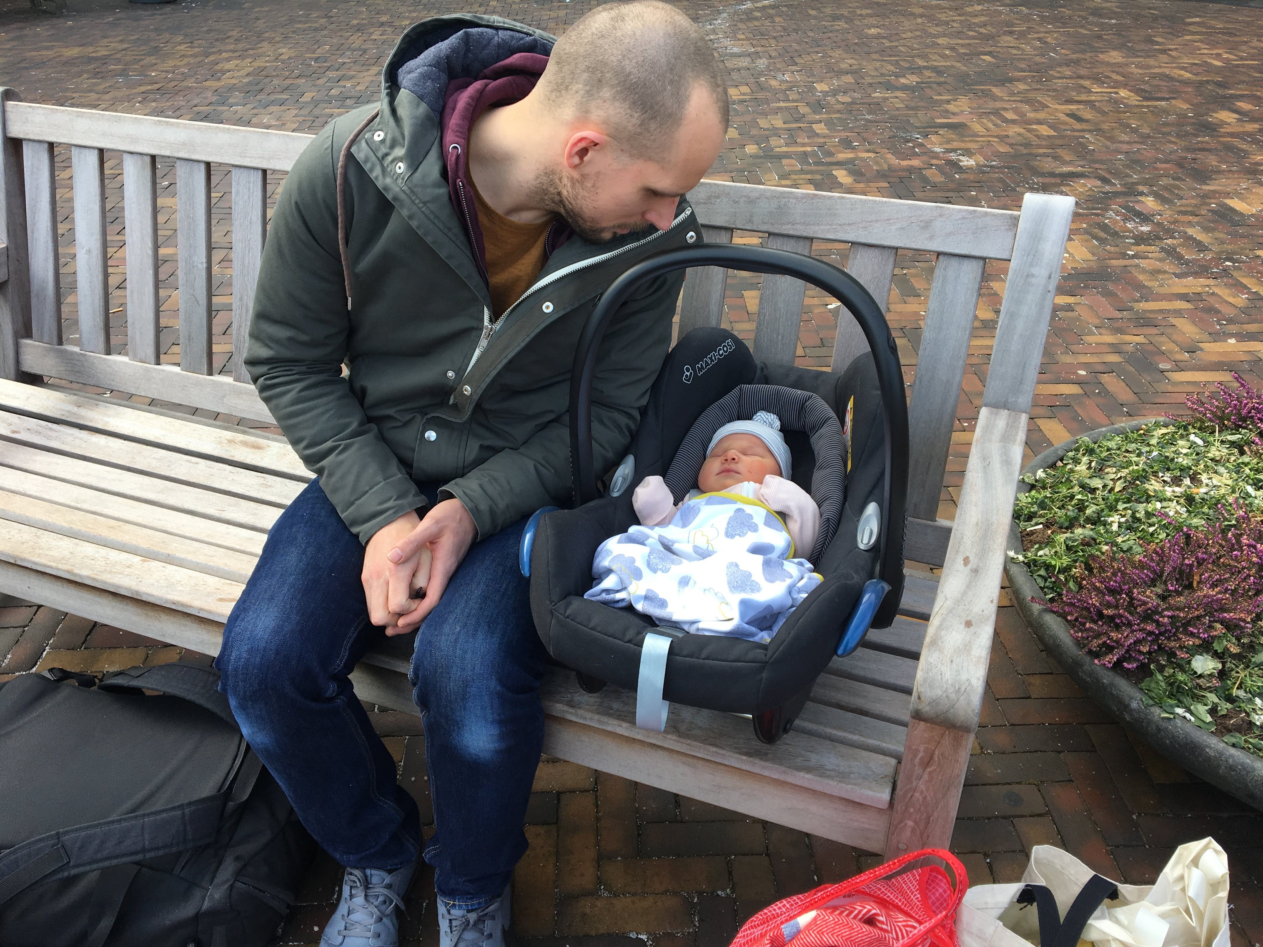 Bakfiets baby seat on sale