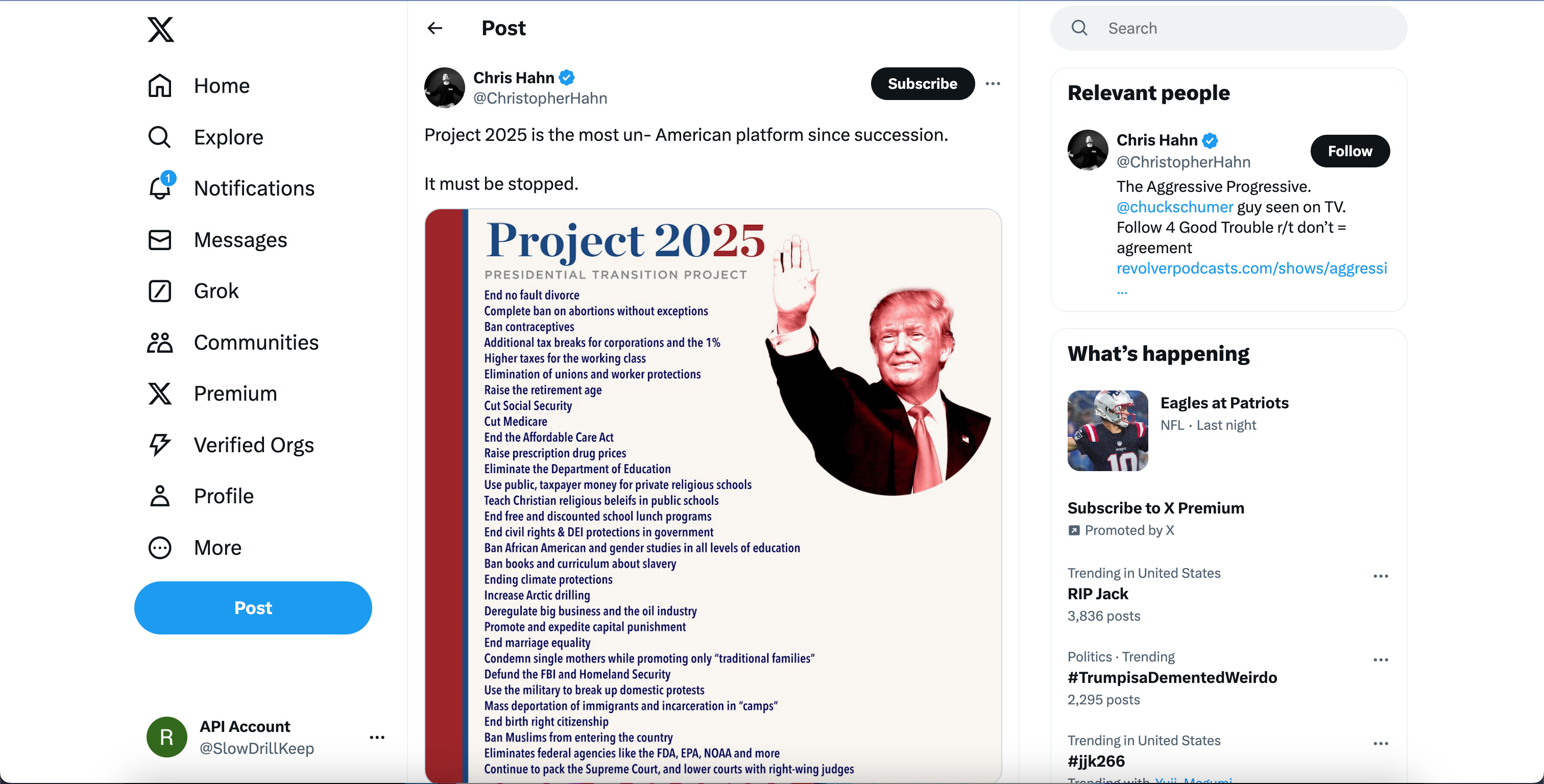 Lies about Project 2025 - The official Ryan McBeth Substack
