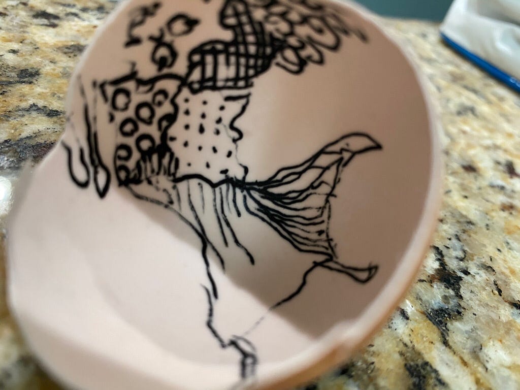 Drawing on Eggshells - by Ahalya Wise - None the Wiser
