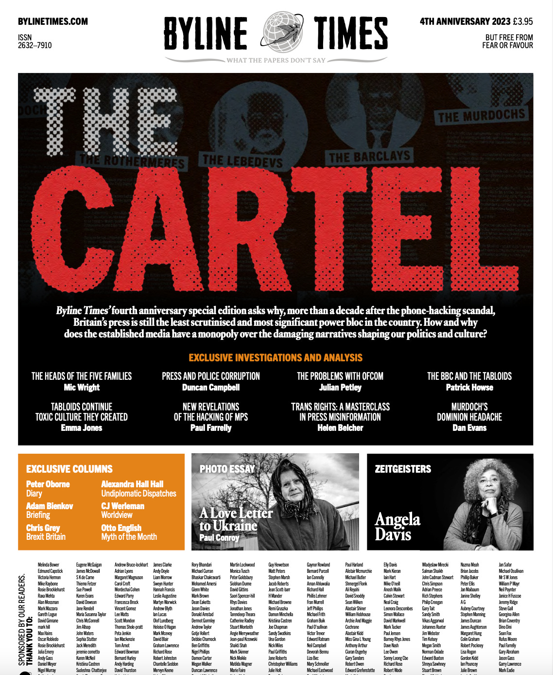 The Cartel: Four Years of Holding the Established Press to Account