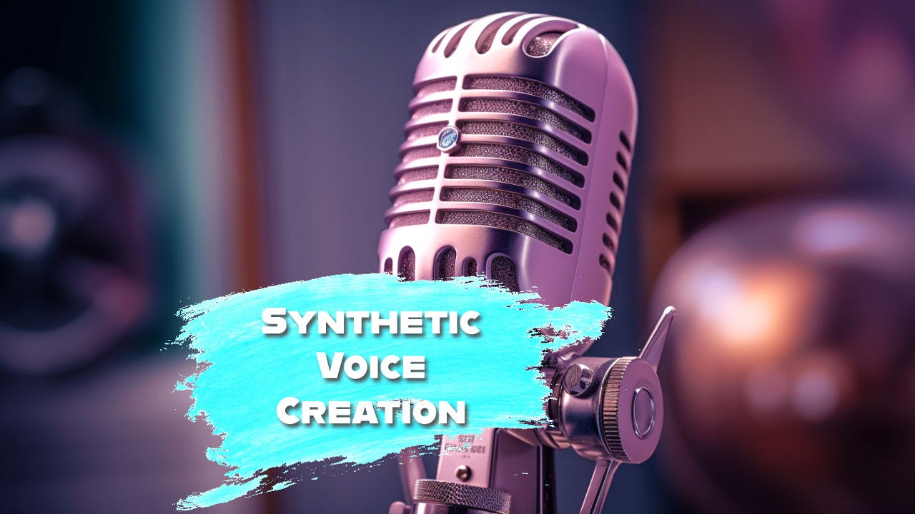 Behind the Scenes of Synthetic Voice Creation Radio to AI