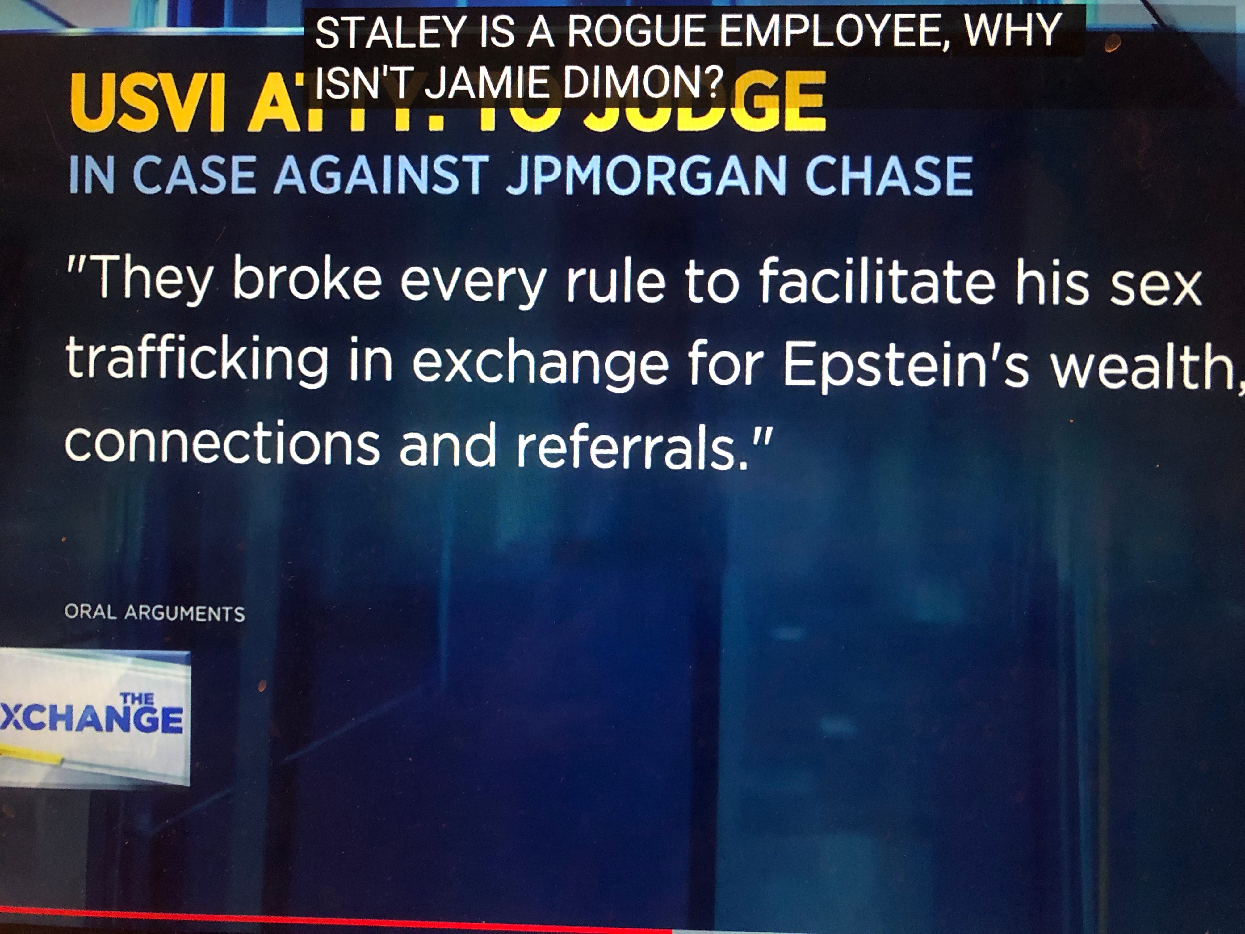 Jp Morgan Sues Former Executive Jes Staley Over Epstein Ties – RFIFJT
