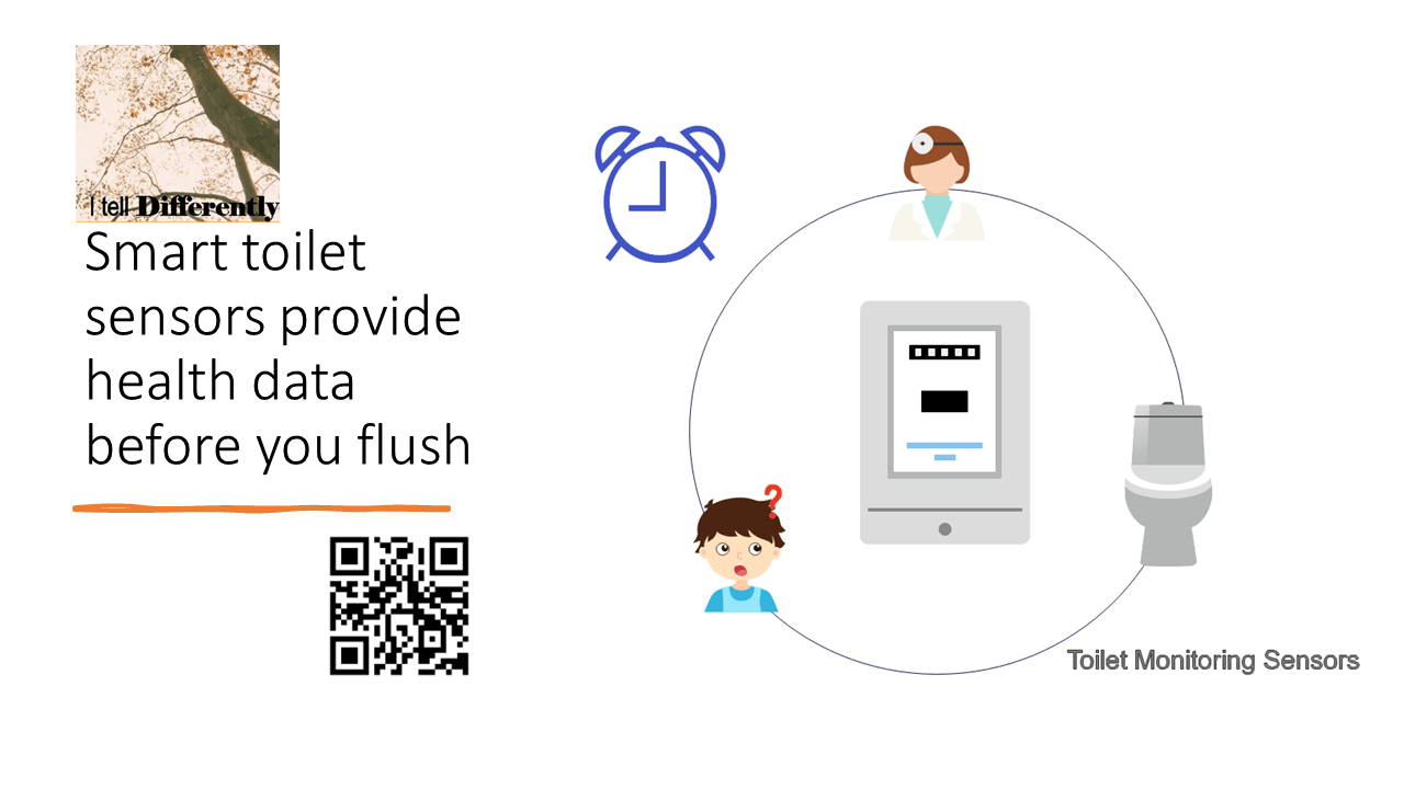 Smart toilet sensors provide health data before you flush
