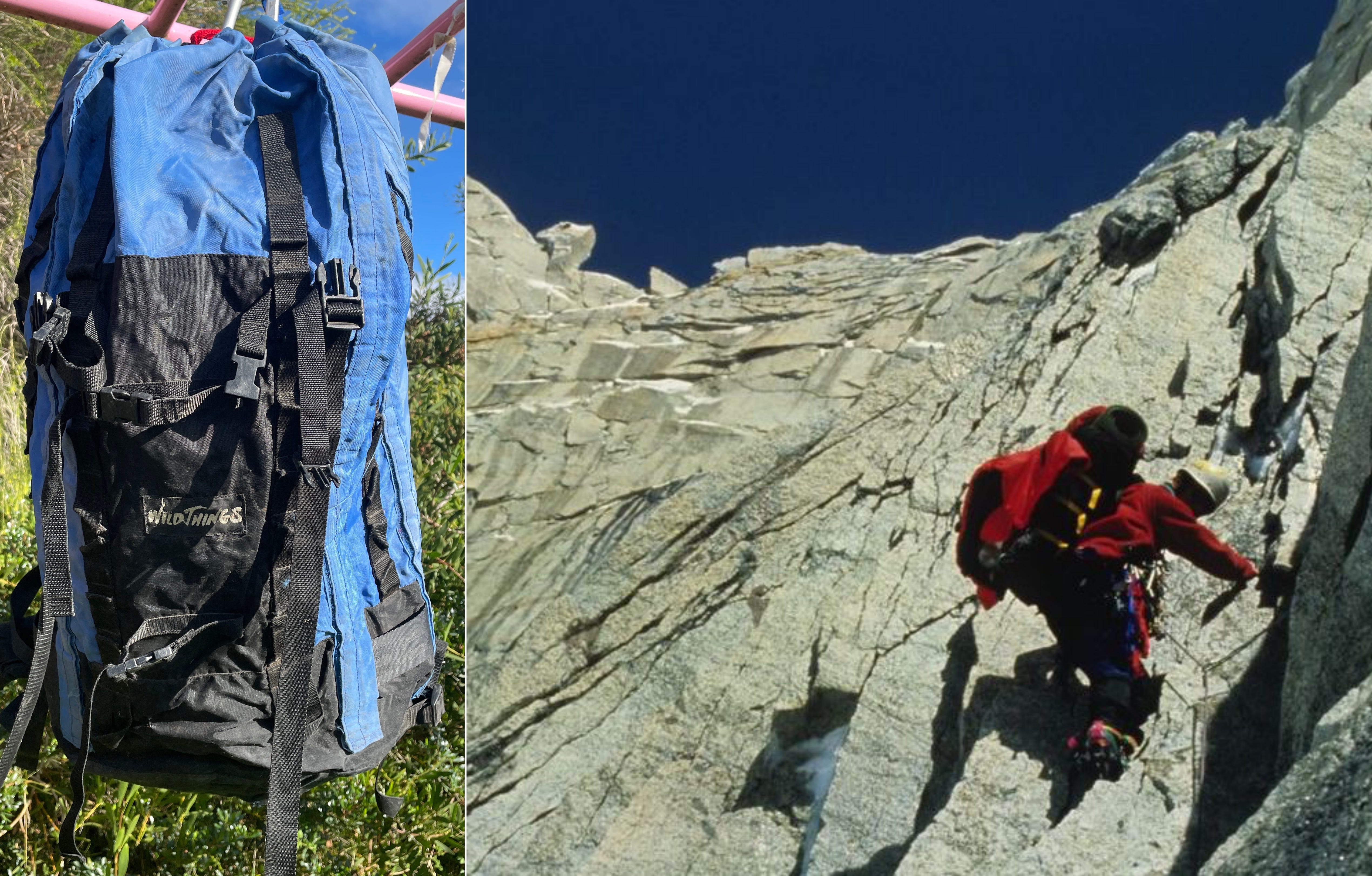 Mountain climbing bag online