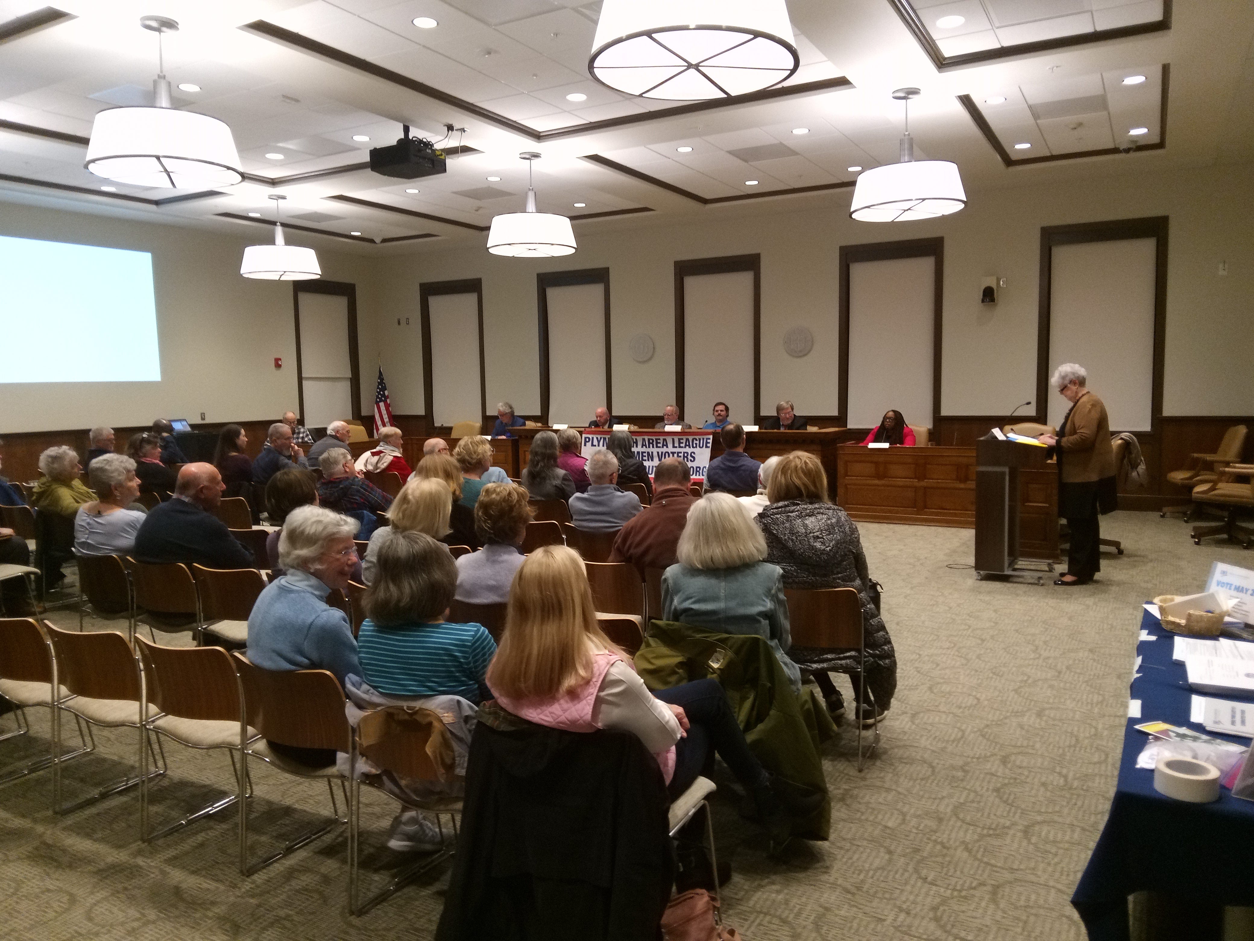 Candidates for Plymouth Select Board Everett Malaguti and Richard Quintal