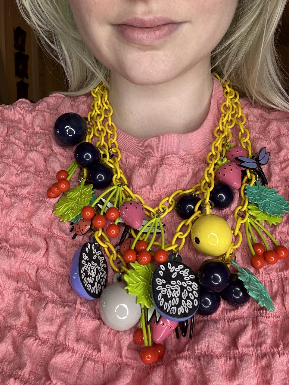 Junk necklaces 80's deals