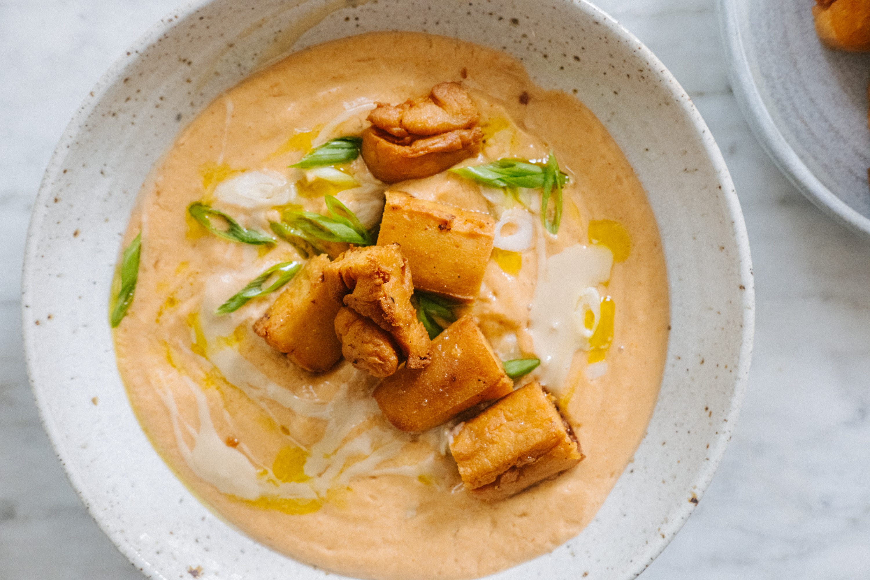 Tomato and bread soup, cold or hot by Hetty Lui McKinnon