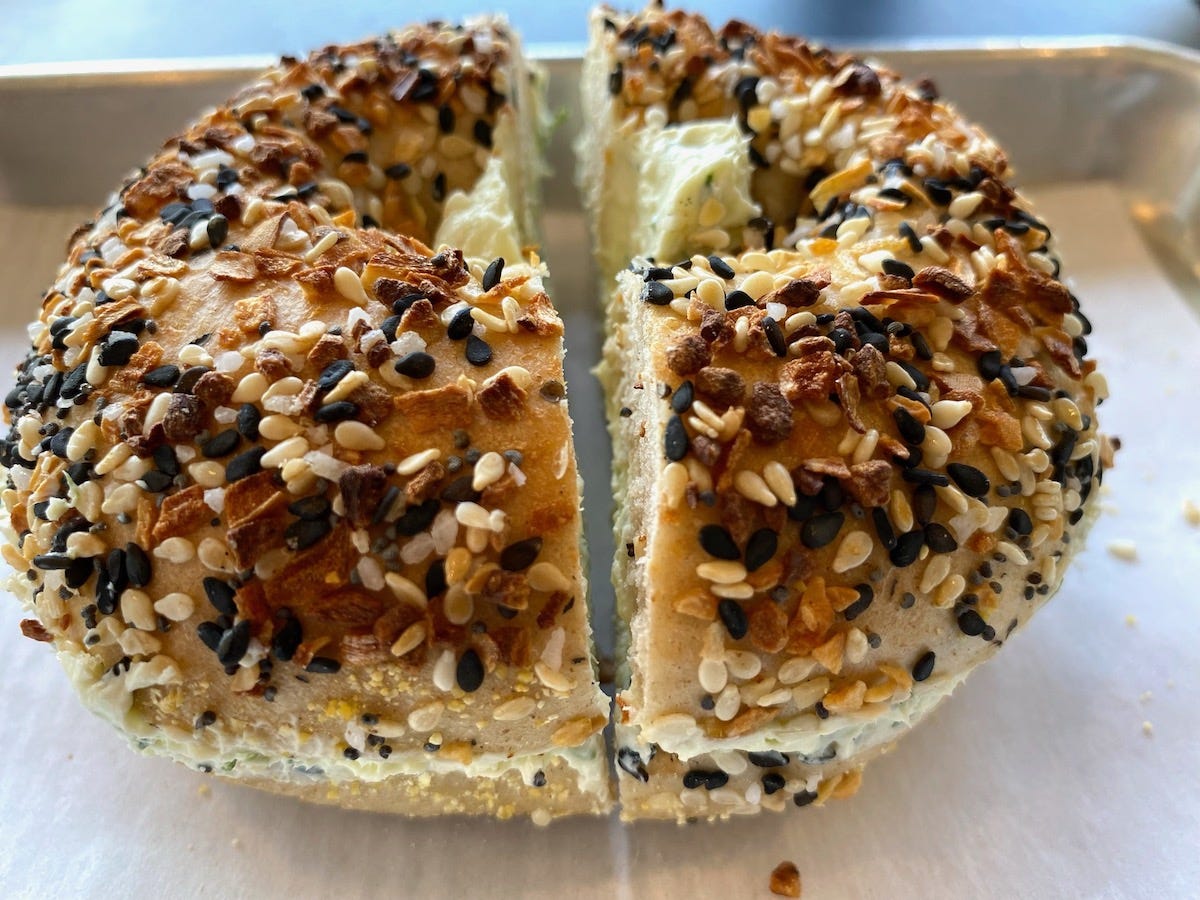 Can I get a good Bellingham bagel at... Otherside Bagel Co.