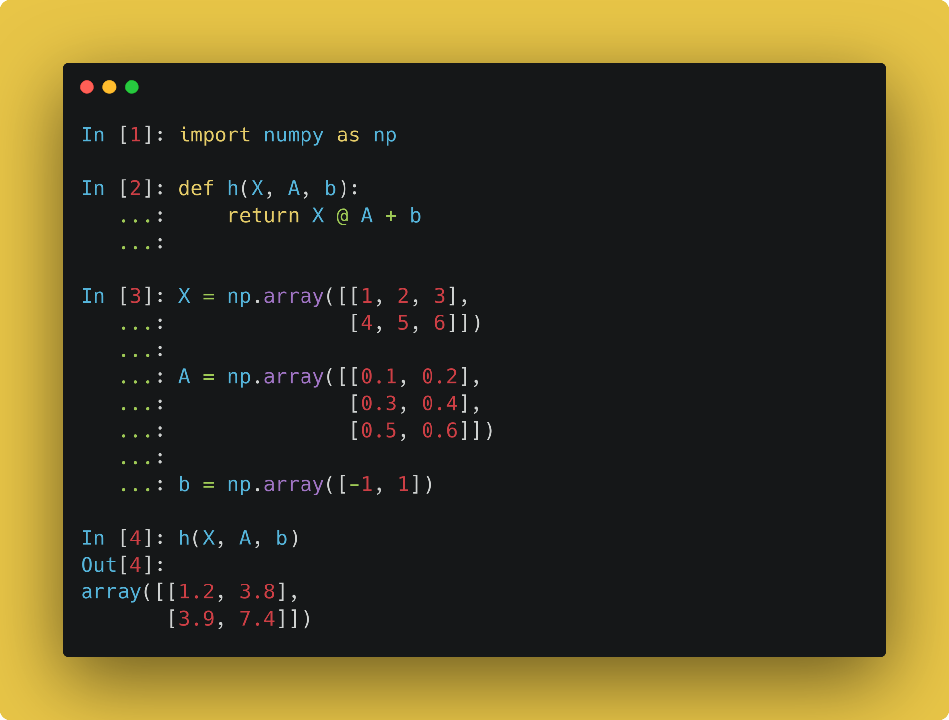 Vectorization in theory - by Tivadar Danka - The Palindrome