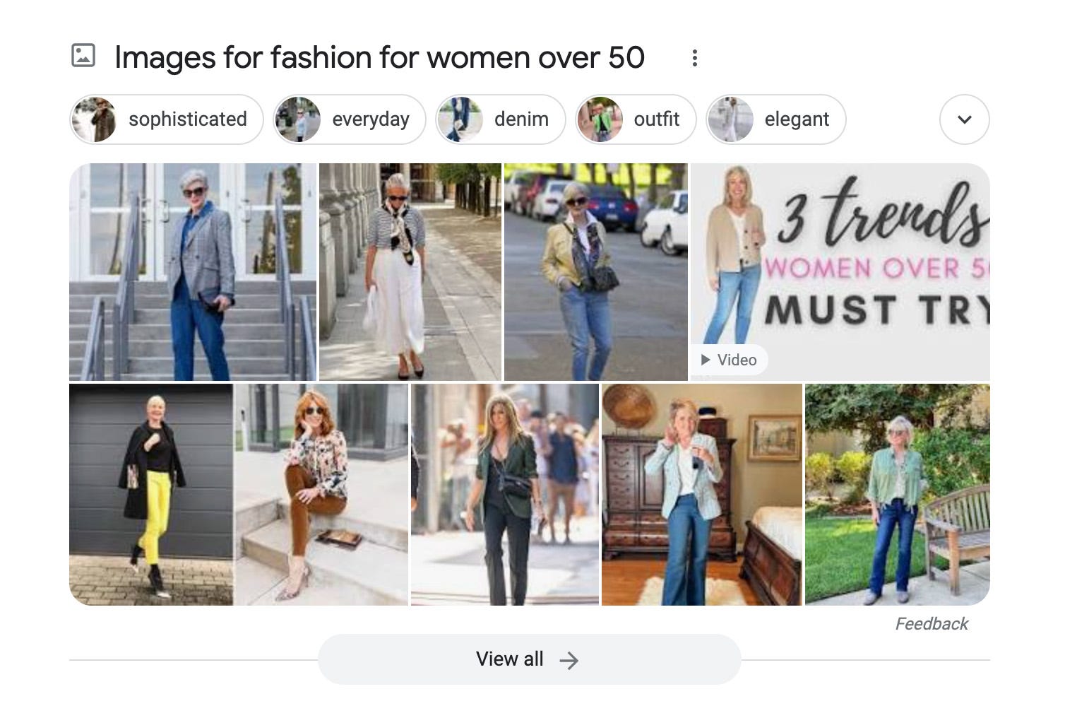 Age appropriate clothing outlet over 50