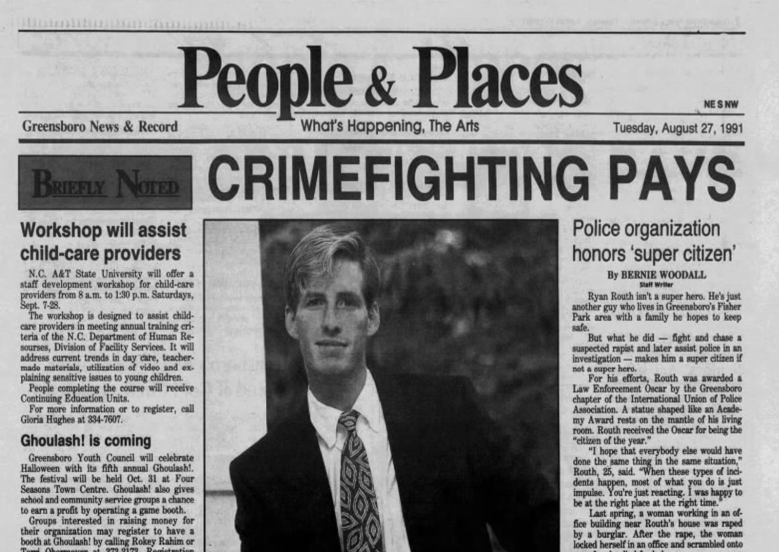 Why Everybody Instantly Found Ryan Routh's Old Arrest in Greensboro