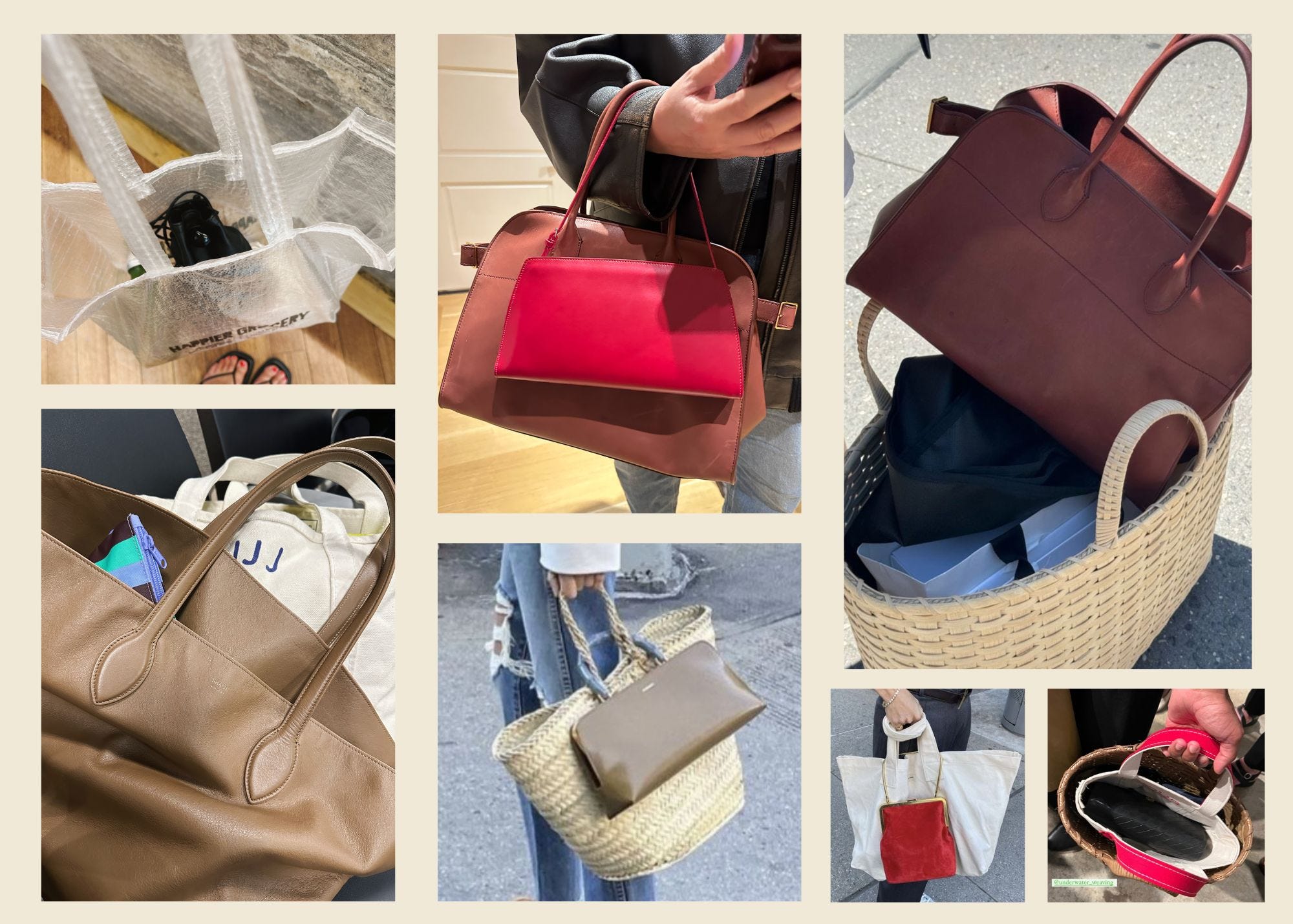 Bags and top