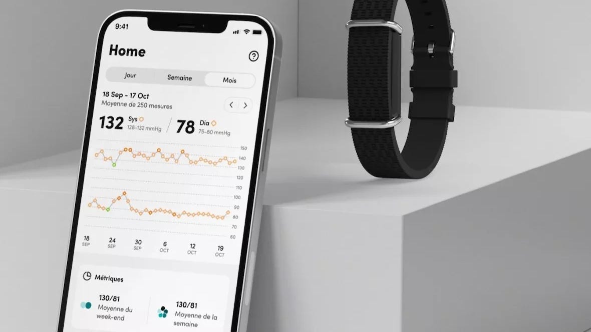 Blood pressure app that works with fitbit online