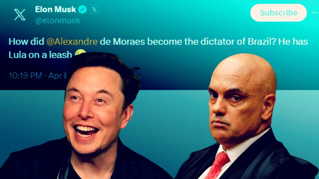 Musk Says X Will ‘Dump’ All the Draconian Censure Requests by Unhinged Brazilian Supreme Court – Paul Serran