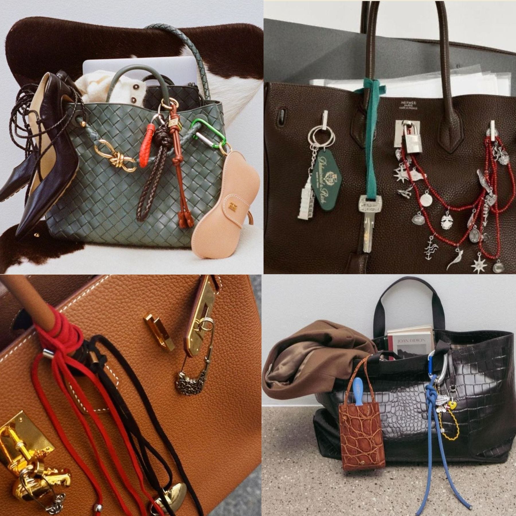 Bags with Charm - by Joyce Lee - TIME LESS