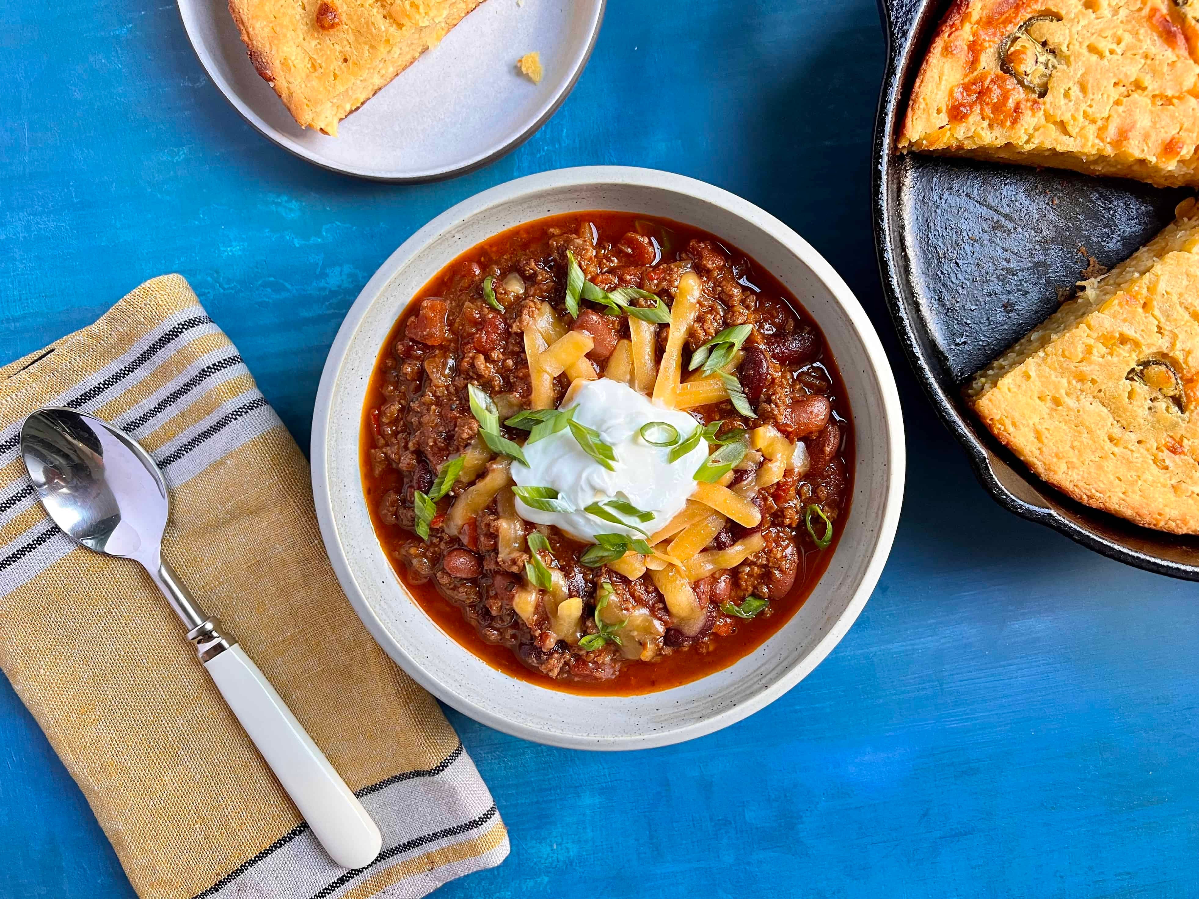 Chili Con Cornbread
