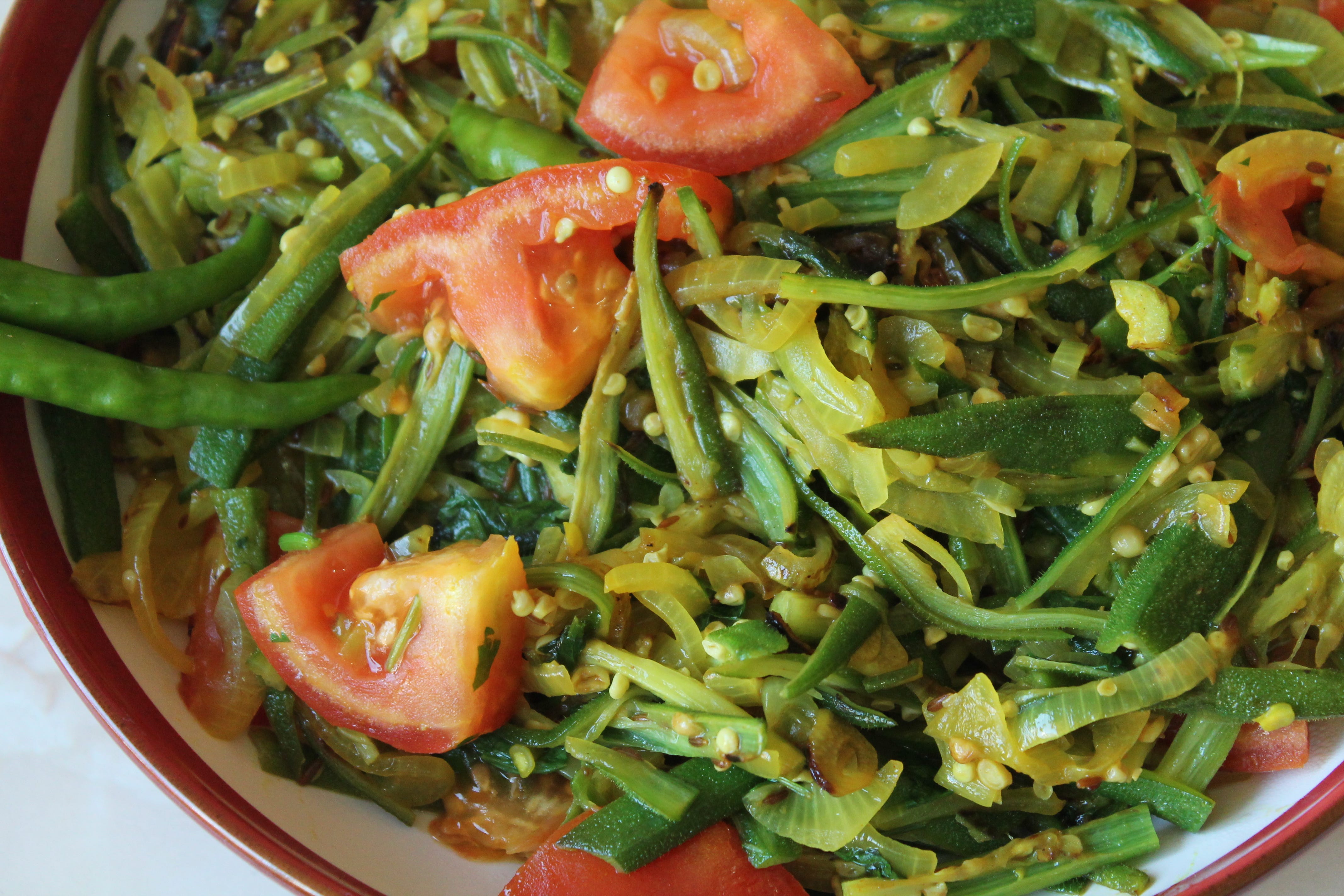 Bhindi Bhaji Sylheti Kitchen Bangla cuisine and culture