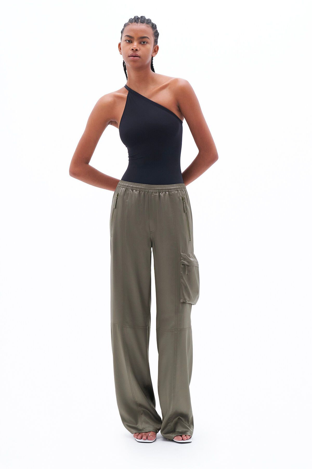 Filippa k shiny track pants sale