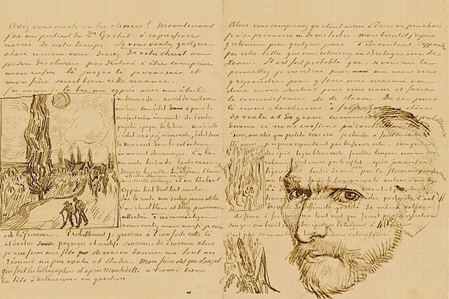 Van gogh theo letters cheap
