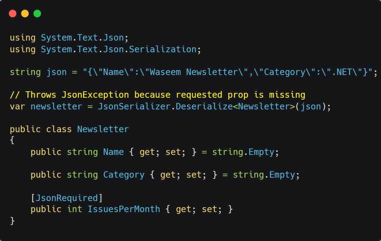 Episode 9 Play with JSON in via System.Text.Json Library