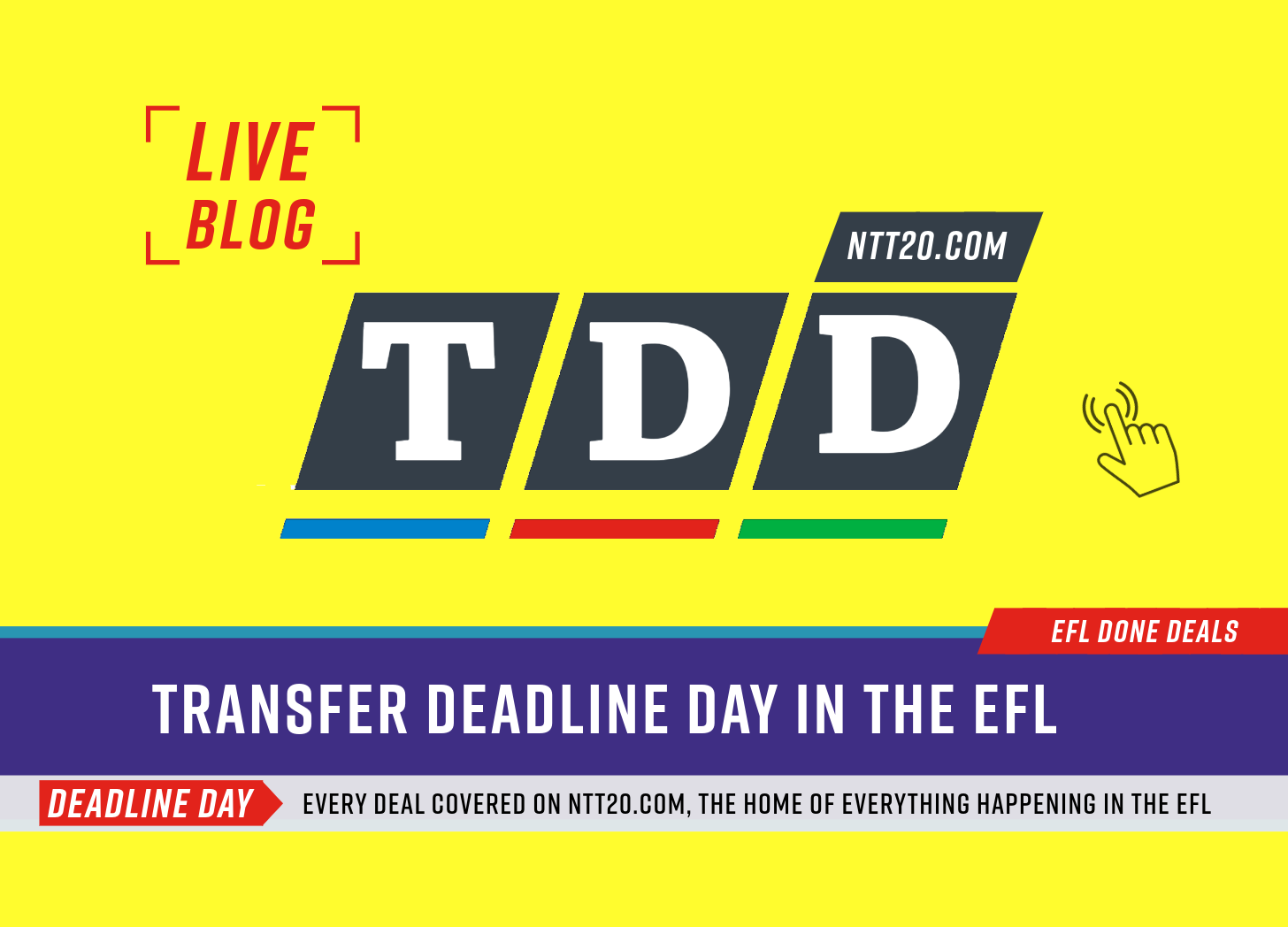 Live transfer sales deadline day