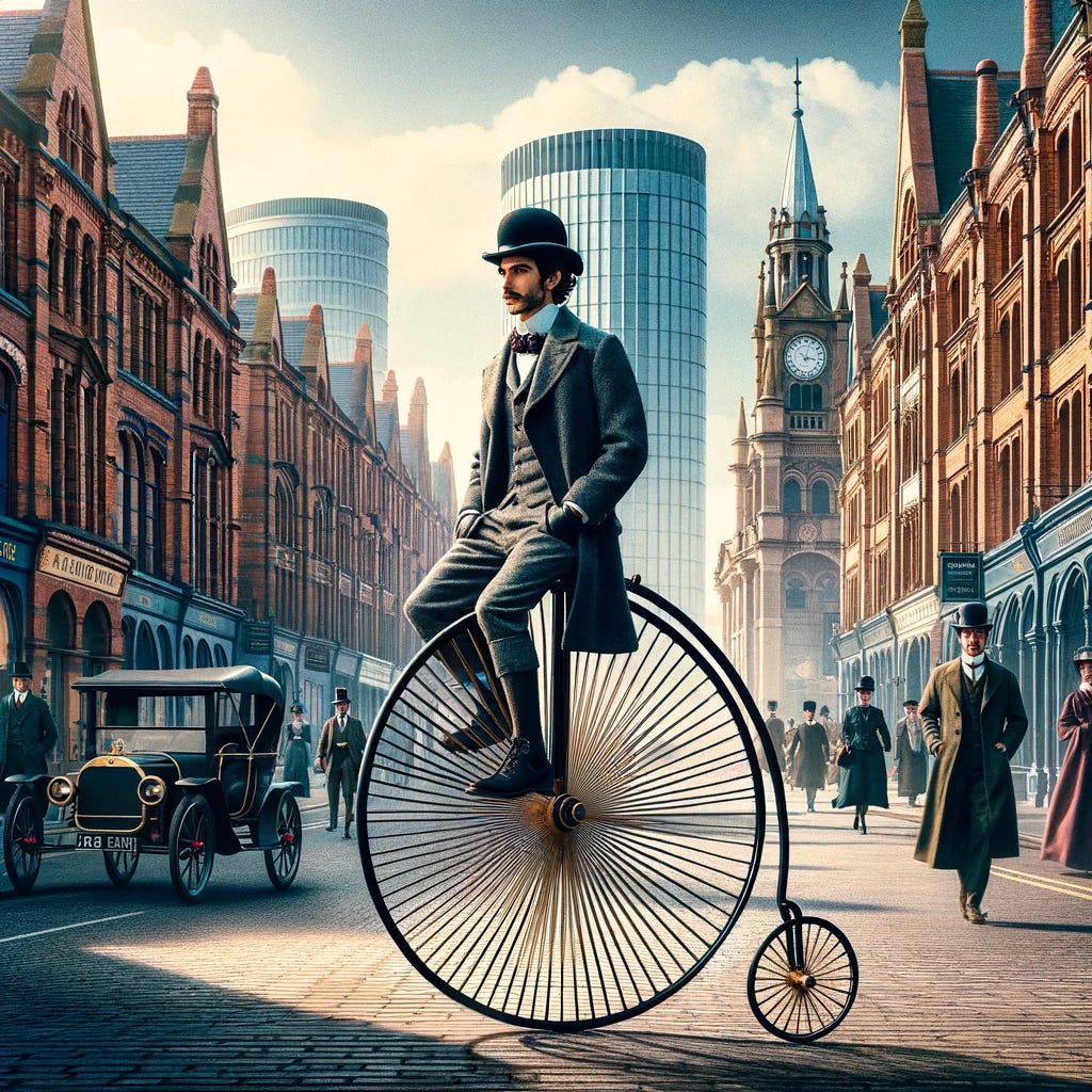 Penny farthing bike discount amazon