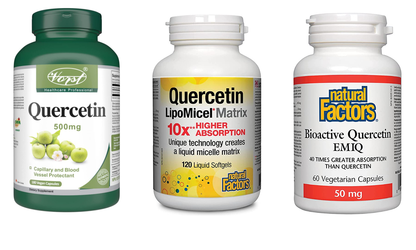 COVID19 mRNA vaccine injury Treatment Quercetin