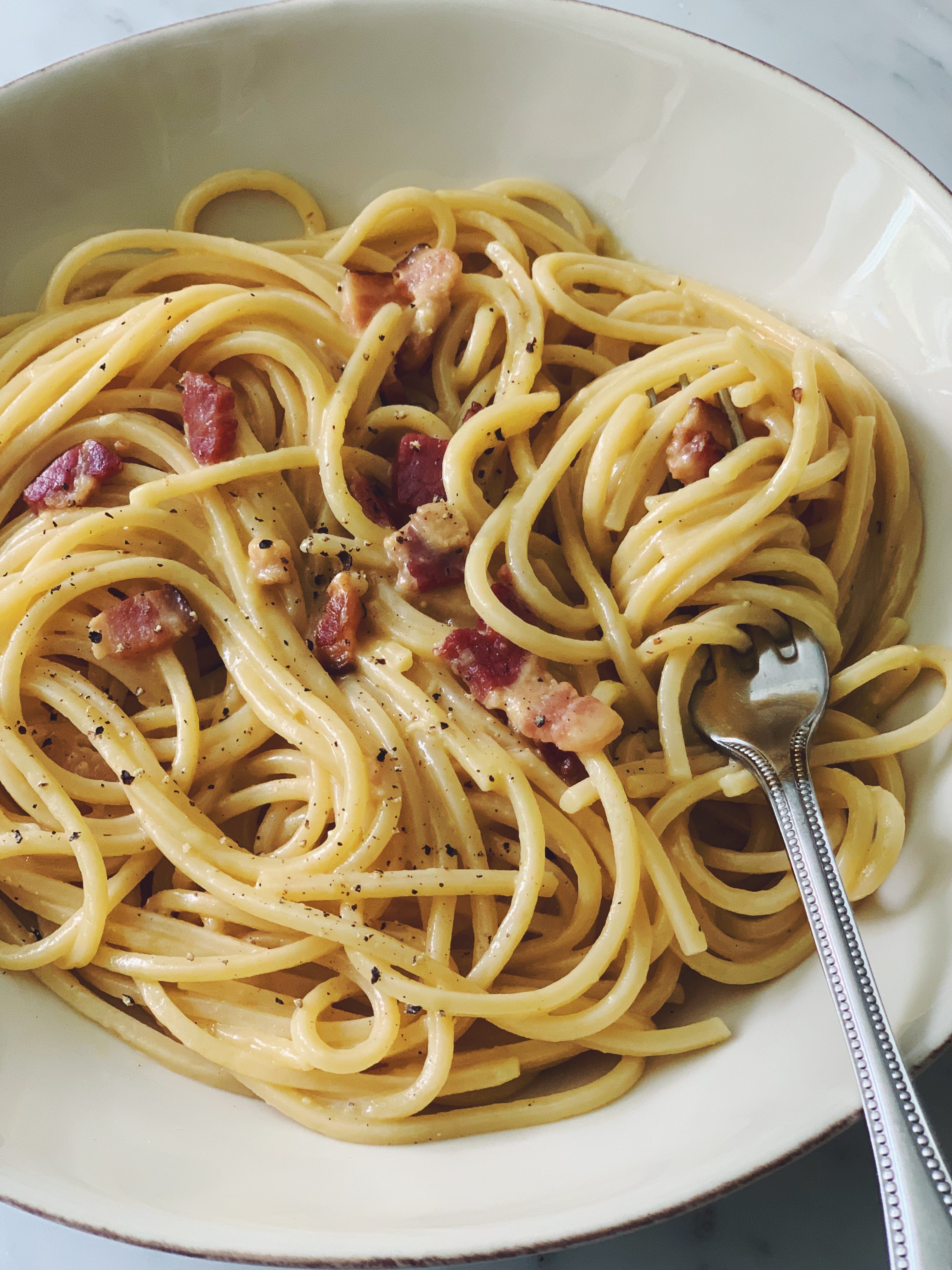 BONUS RECIPE Double Carbonara By Domenica Marchetti bonus-recipe-double-carbonara-by-domenica-marchetti