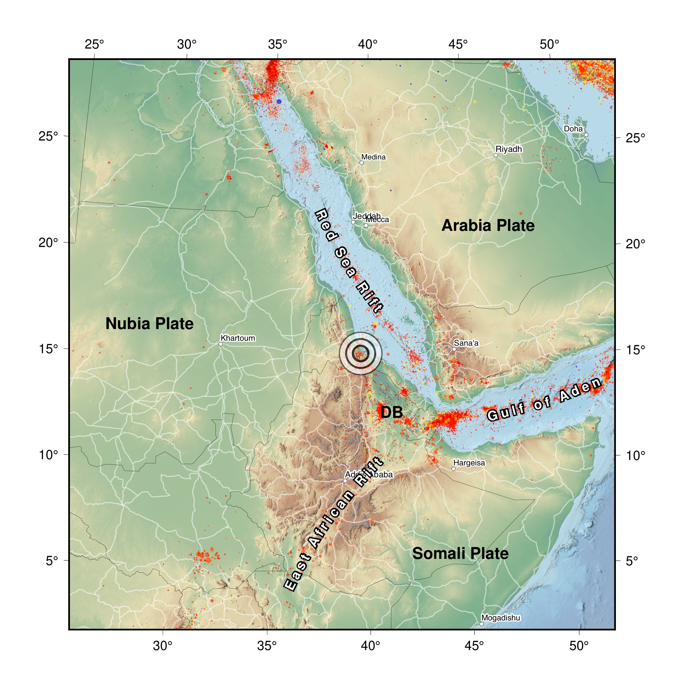 M5.6 earthquake in Afar Triple Junction highlights structural complexity