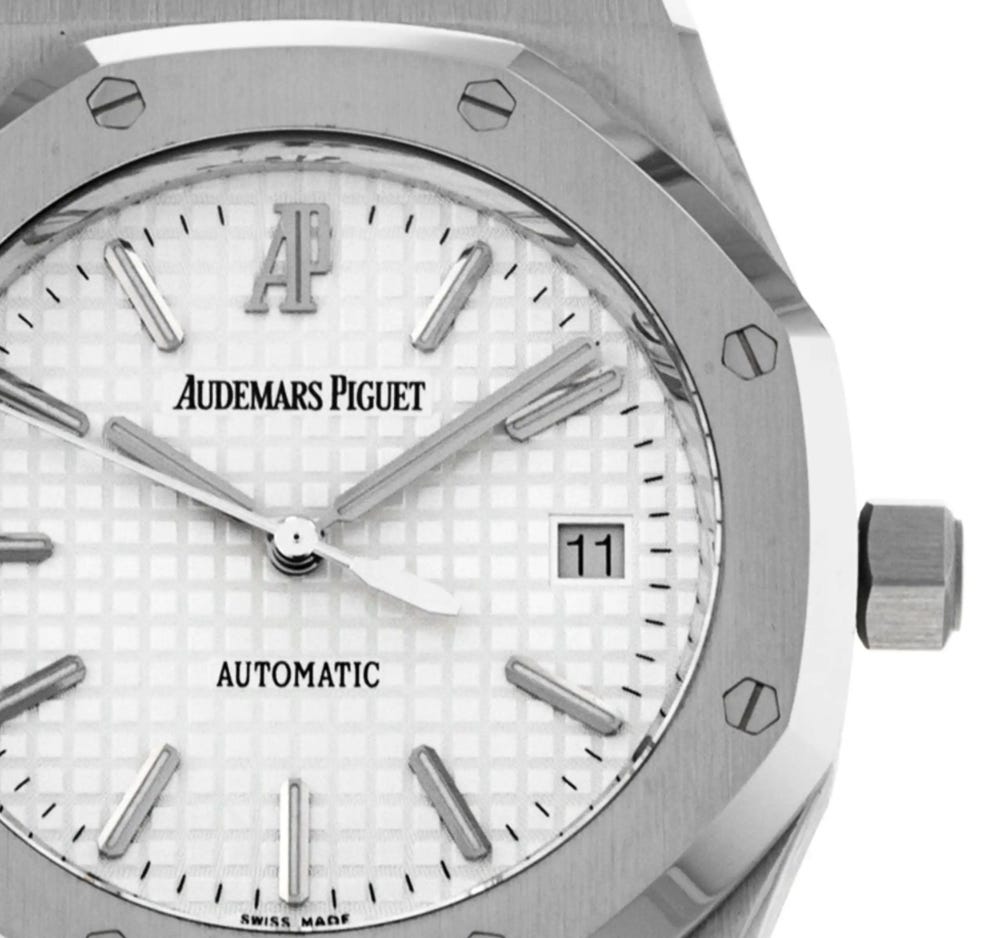 Review Audemars Piguet Royal Oak Selfwinding 41mm Silver Dial Ref
