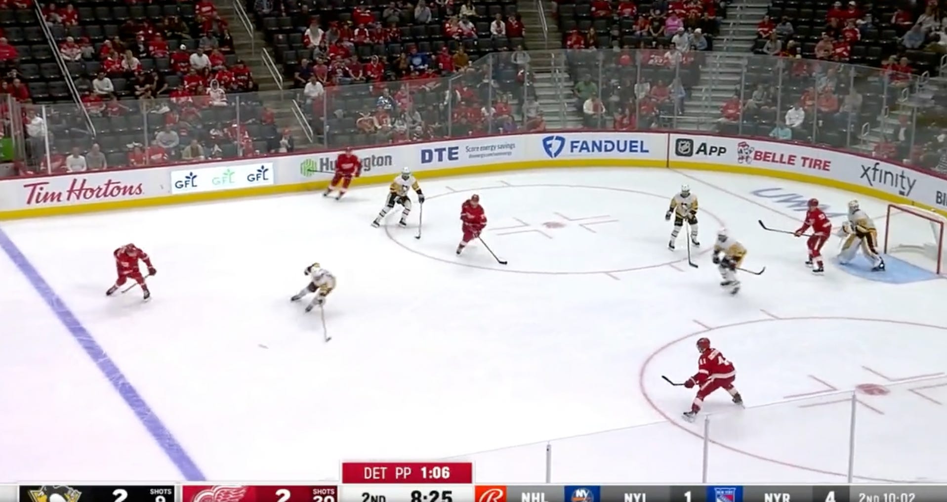 Wing Wednesday Shayne Gostisbehere and the flank on the power play