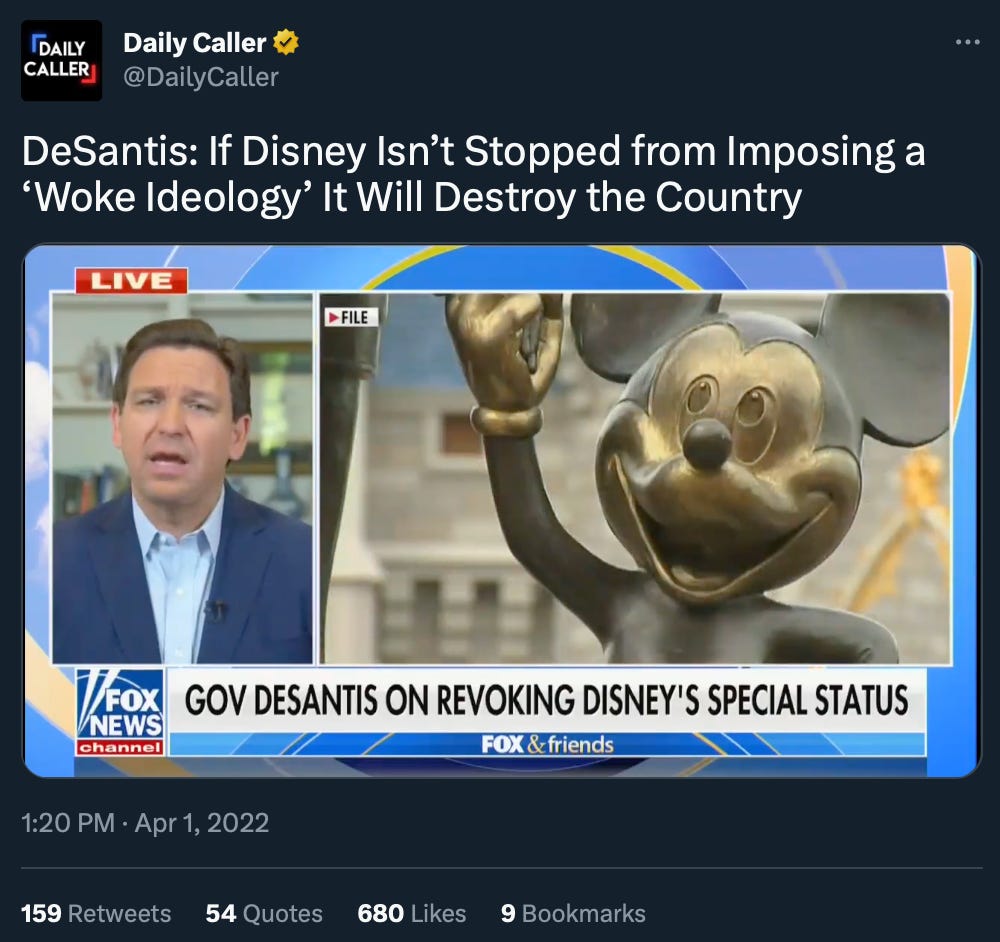 Decoding DeSantis’s Weird War on Disney
