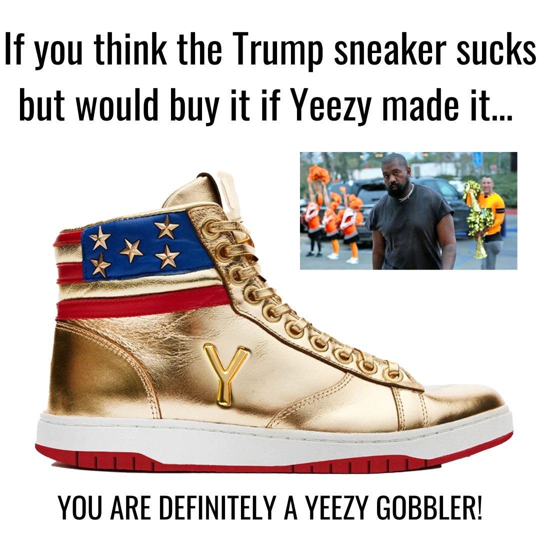 I m 2025 yeezy she said