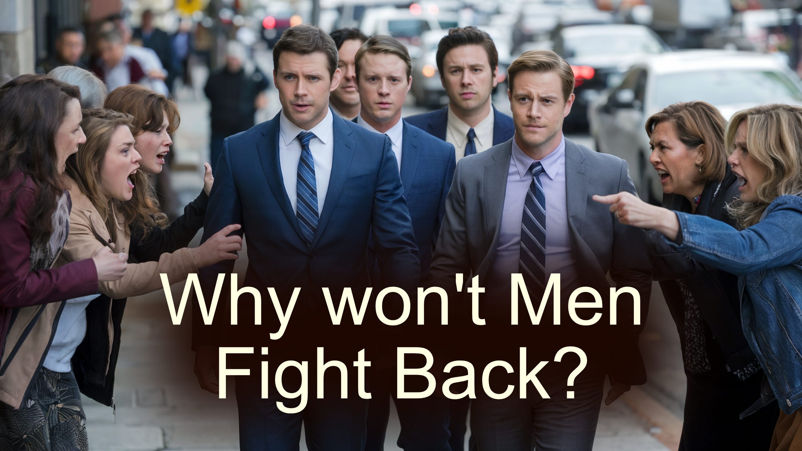 Why won t men fight back by tom golden