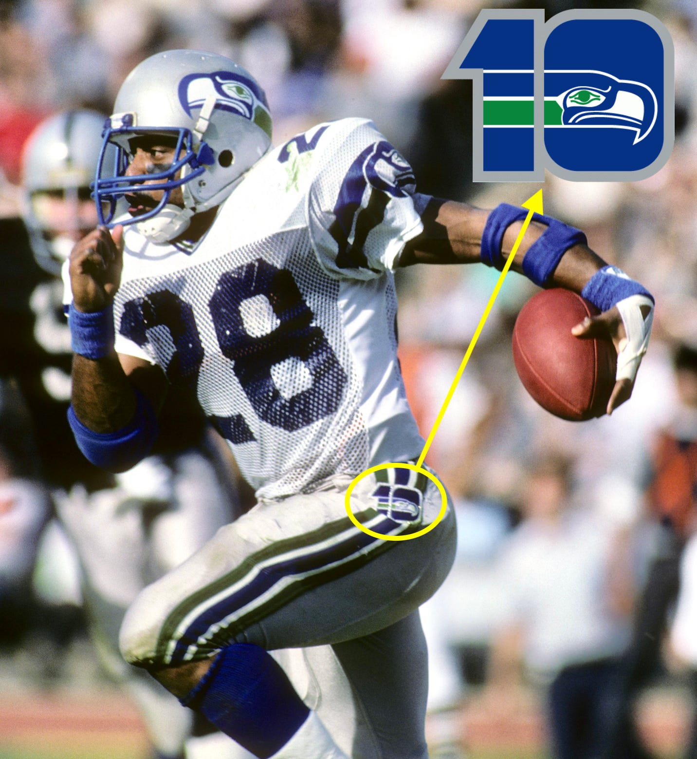 Seahawks silver hotsell jersey