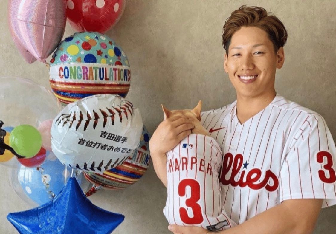 Masataka Yoshida meets his ‘favorite player’ Bryce Harper
