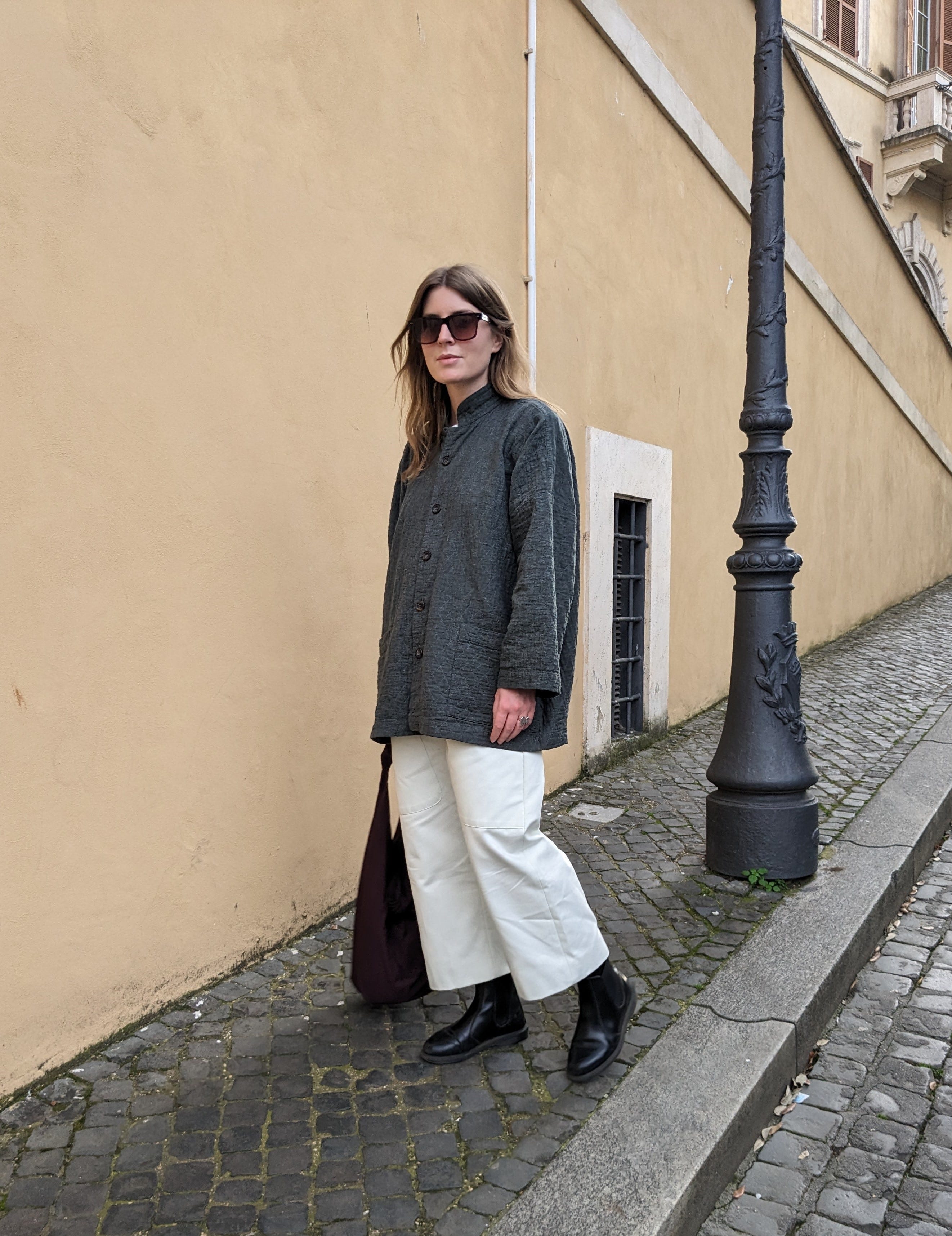 Toast waxed cotton coat cheap