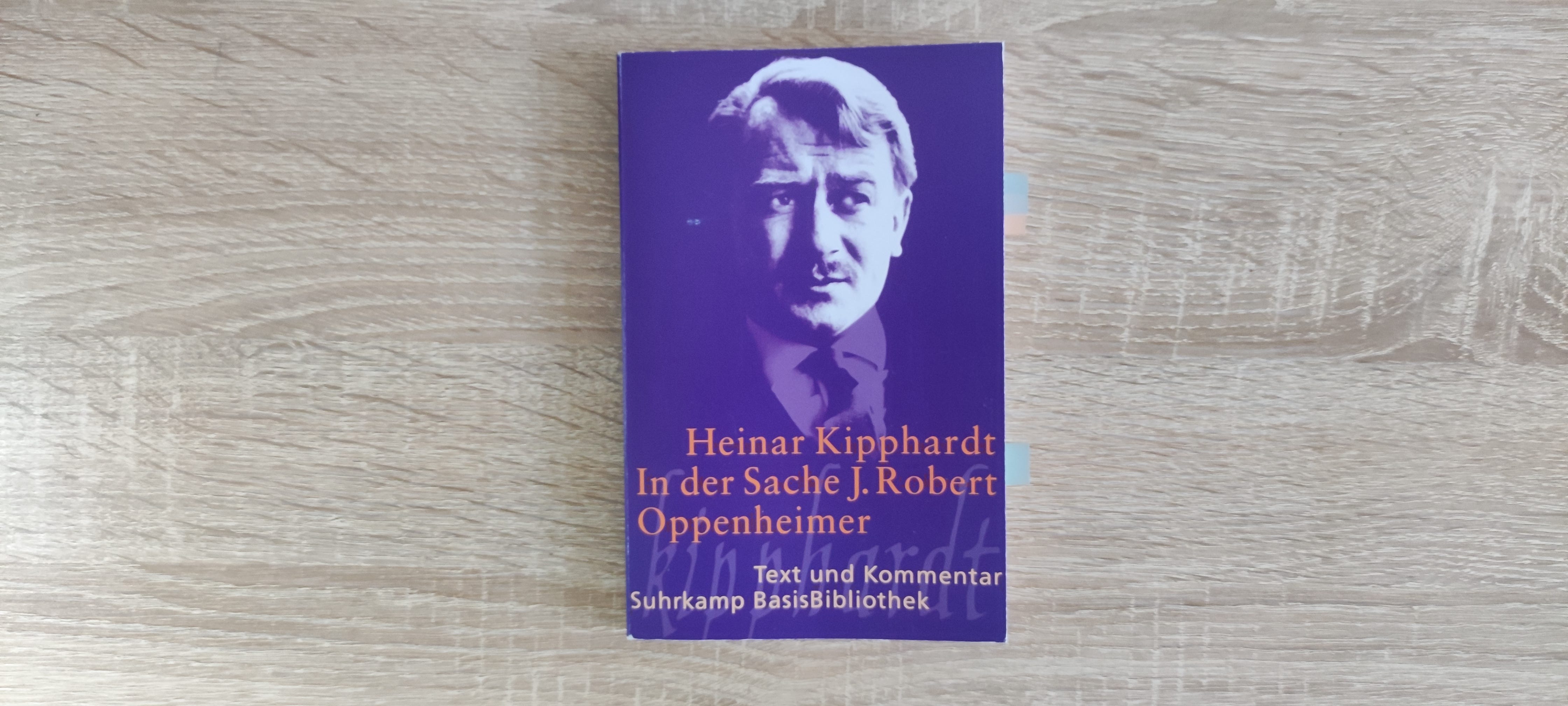 In Der Sache J Robert Oppenheimer Szenenanalyse Heinar Kipphardt - In der Sache J. Robert Oppenheimer