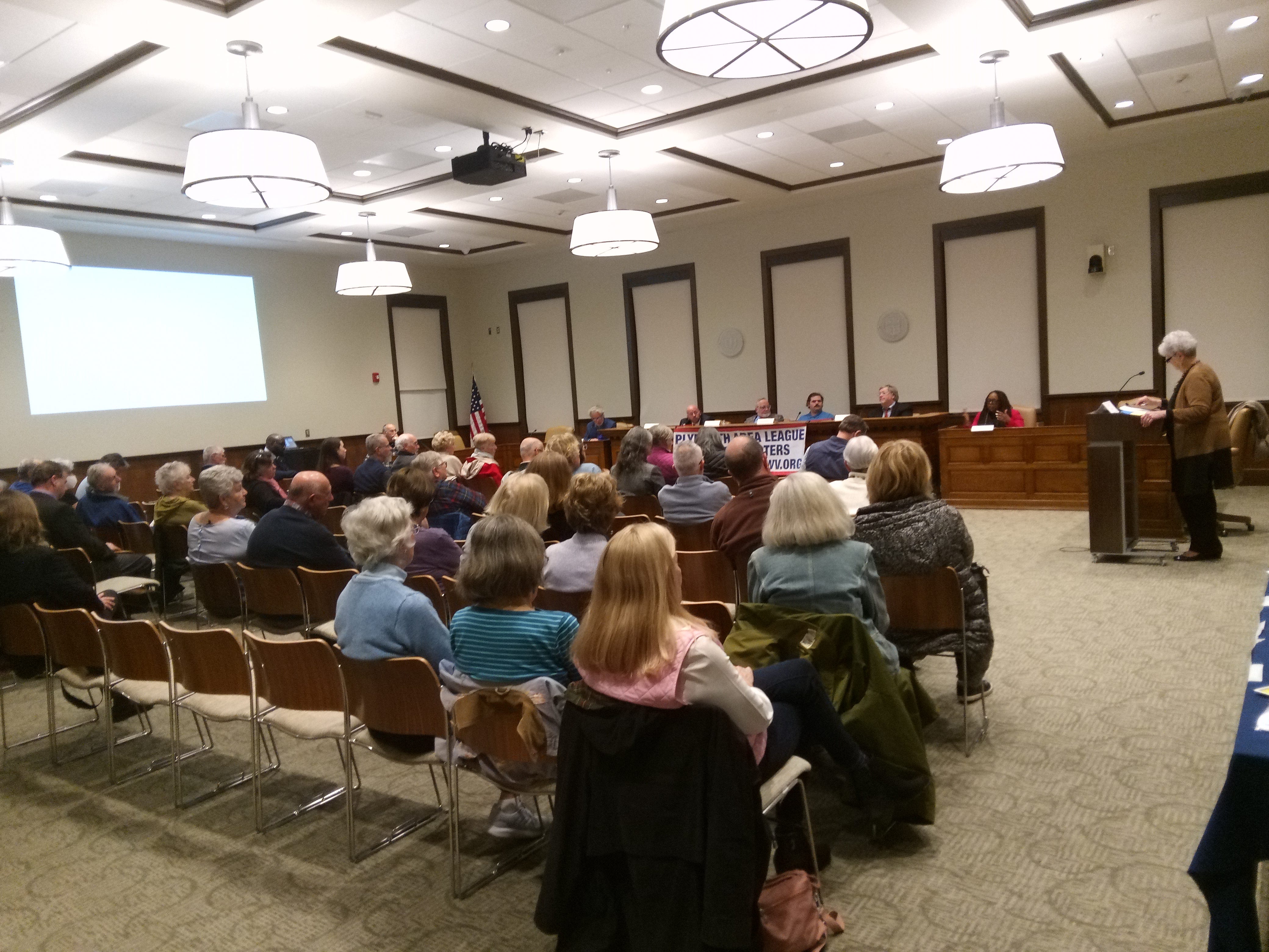 Candidates for Plymouth Select Board Everett Malaguti and Richard Quintal