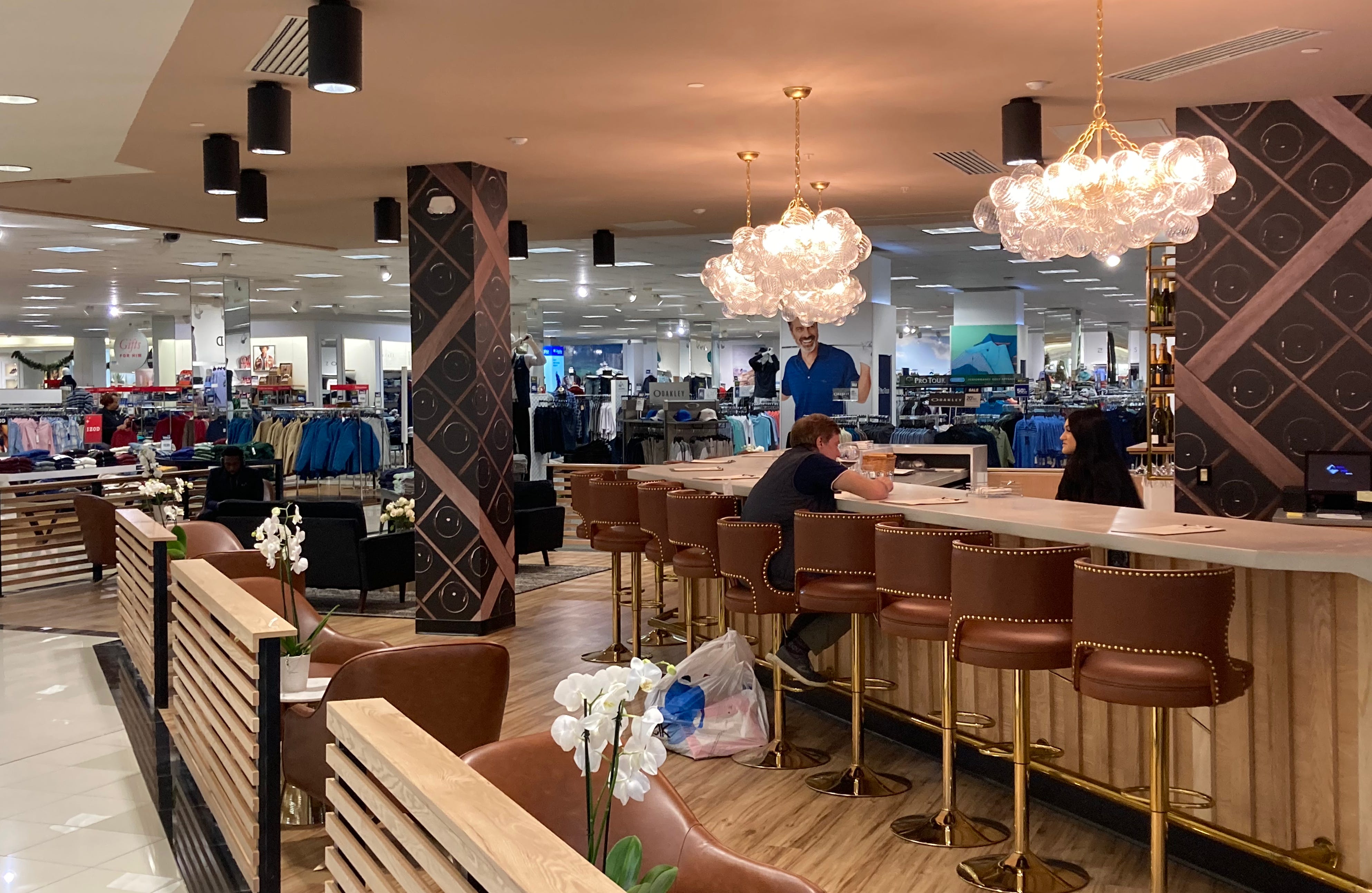 New at SouthPark department store wine bar by Tony Mecia